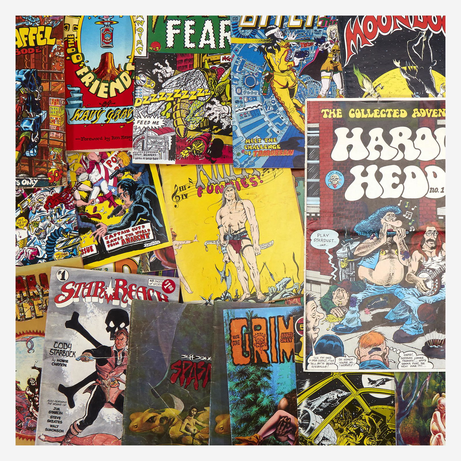 [Counter-Culture], Group of 51 Underground Comics (1 of 1)