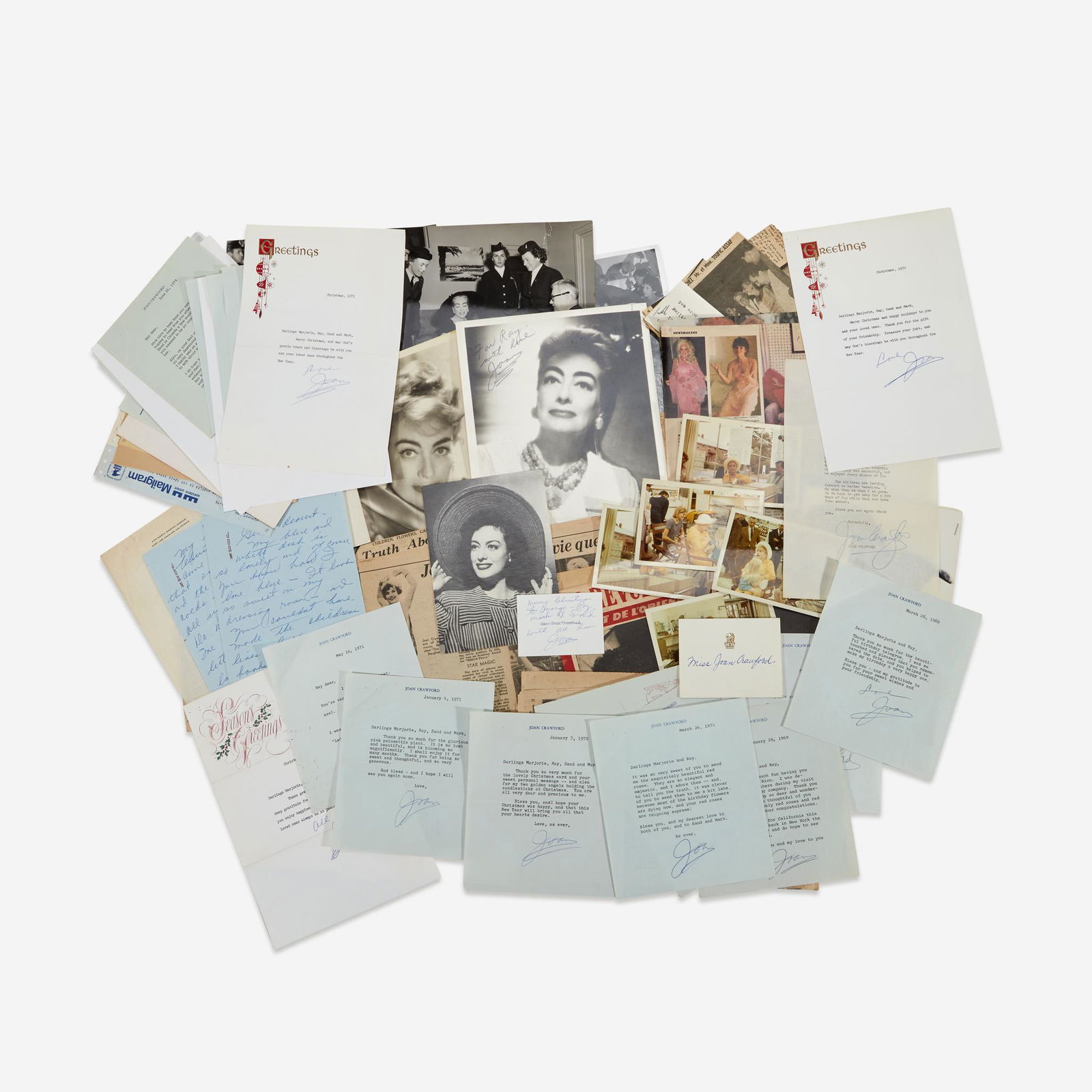 [Hollywood] Crawford, Joan, Large Archive Including 32 (1 of 1)