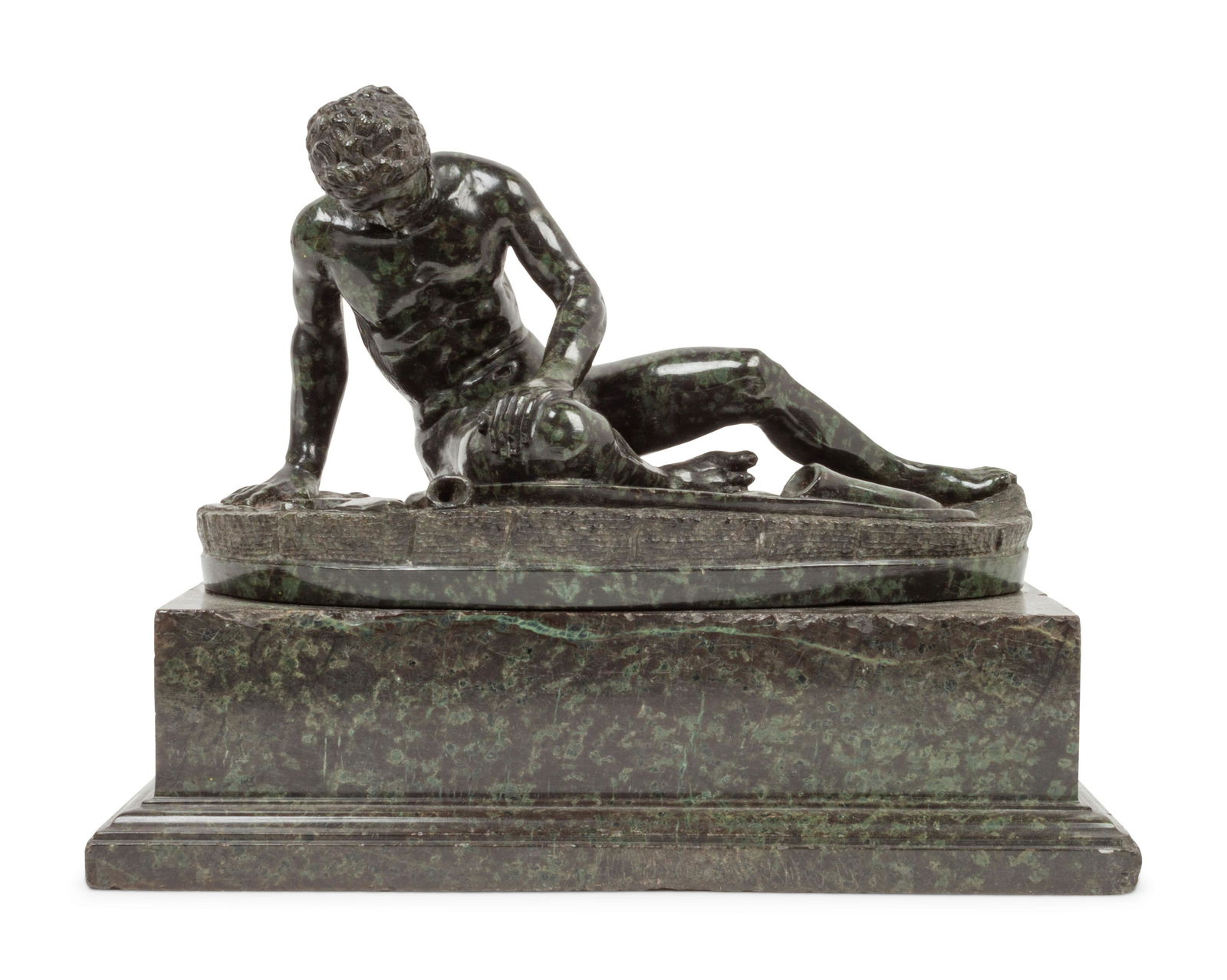 A Grand Tour Carved Marble Model of Dying Gaul (1 of 3)