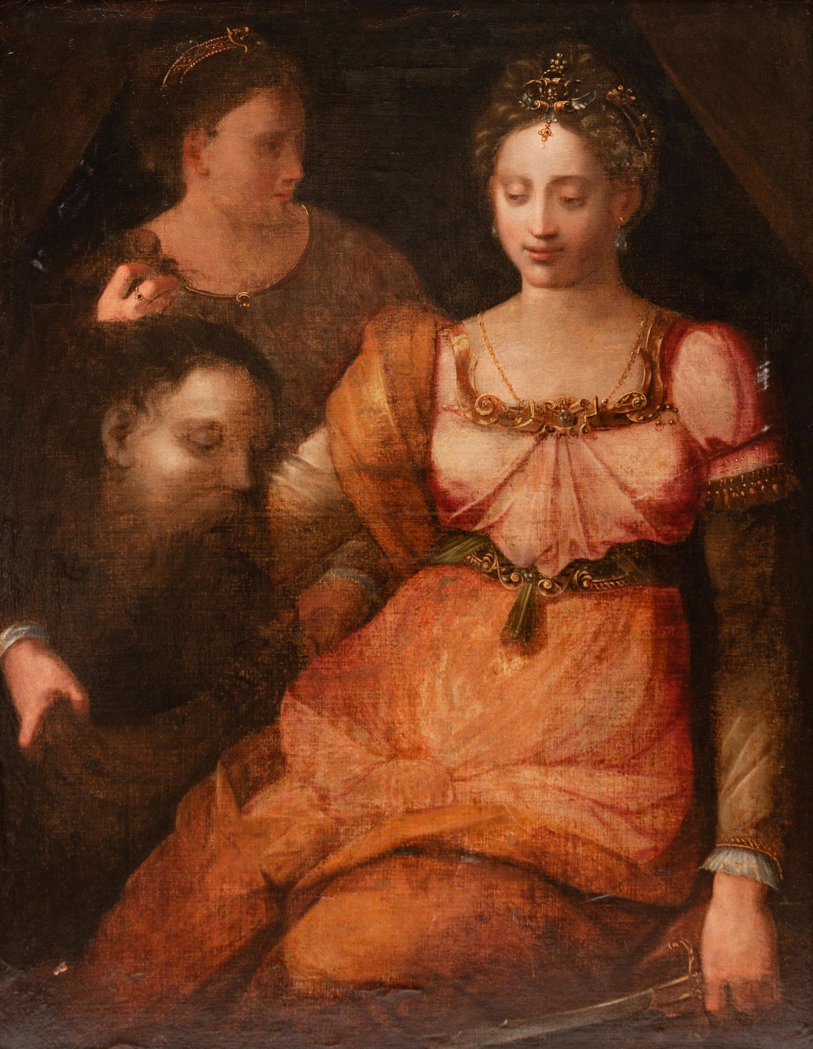 Continental School (18th/19th Century)Judith with the (1 of 2)