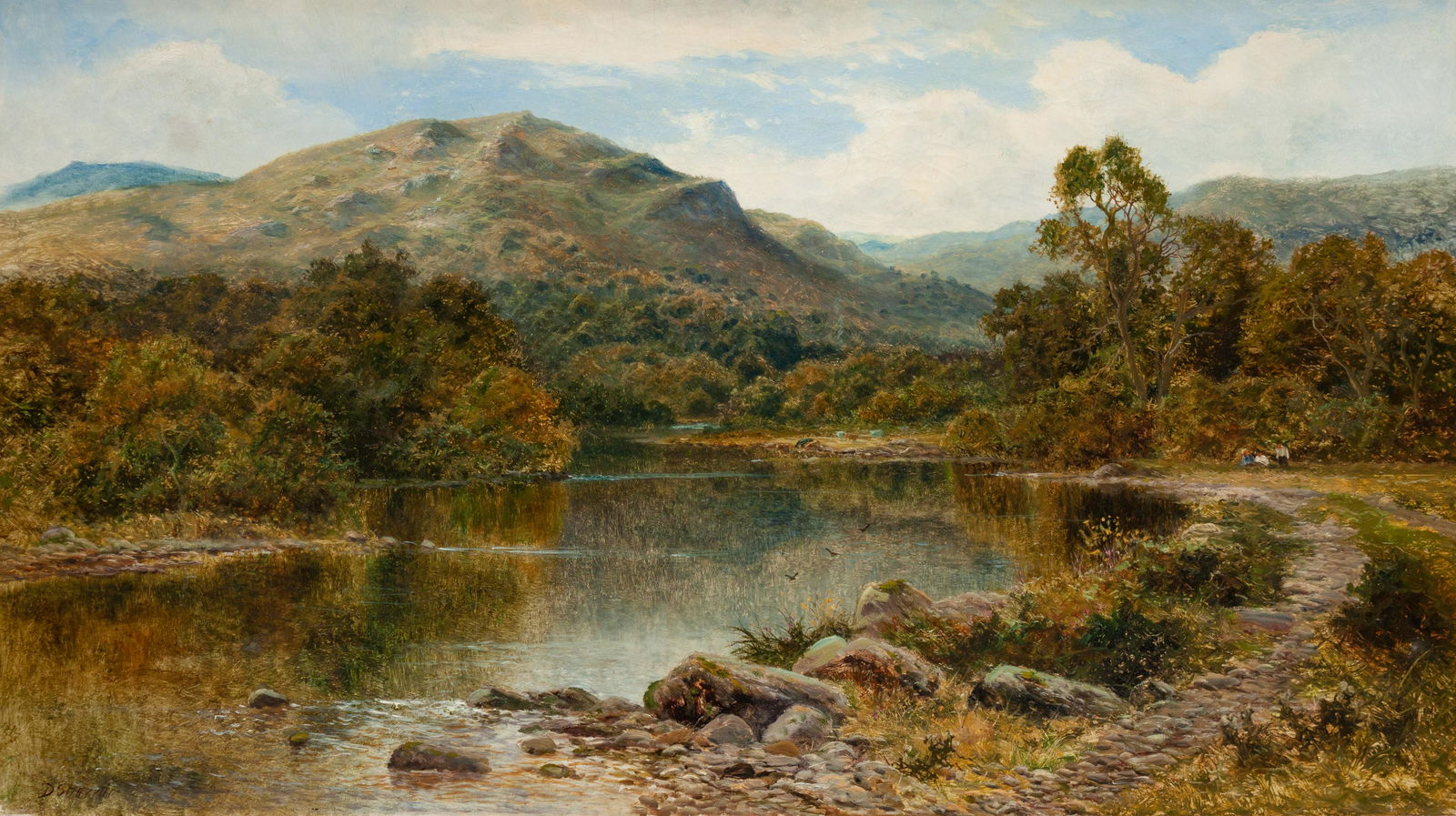 Daniel Sherrin (British, 1868-1940) Parting Day,  (1 of 3)