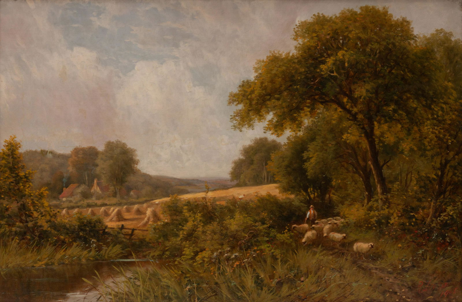 Robert Robin Fenson (British, 1889-1915) The Shepherd, (1 of 3)