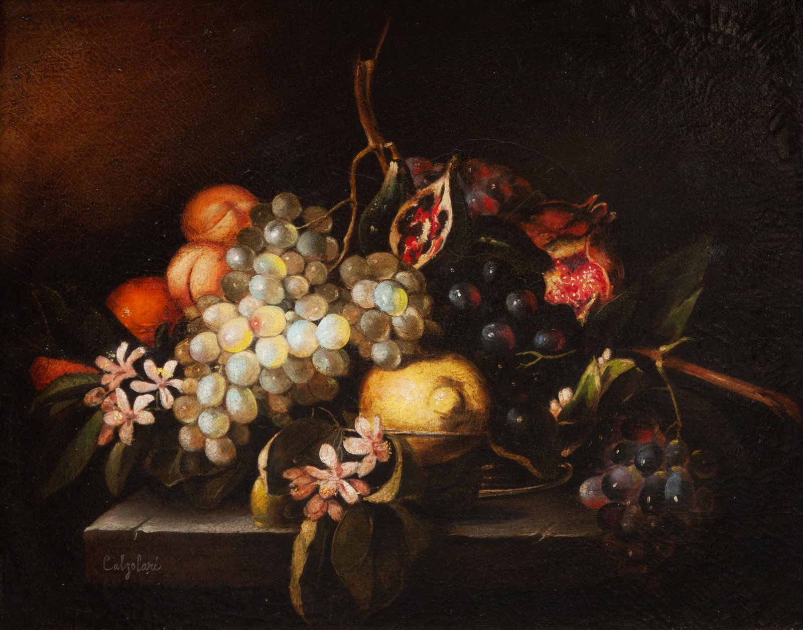 Ida Calzolari (Italian, b. 1936) Still-life (1 of 3)