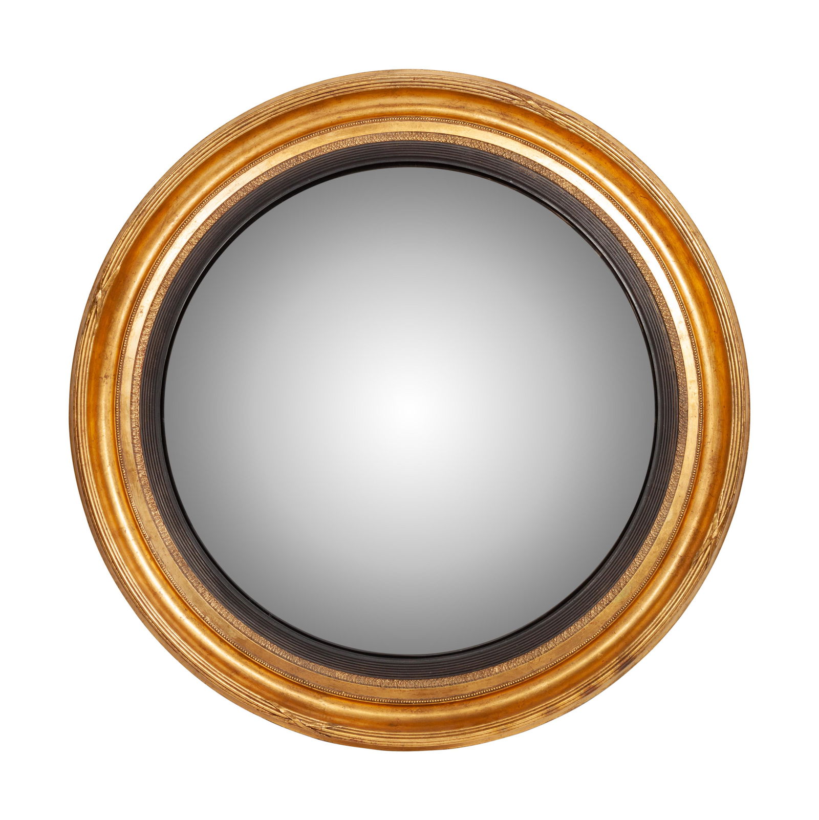 A Regency Style Giltwood Girandole Mirror Diameter 47 (1 of 1)