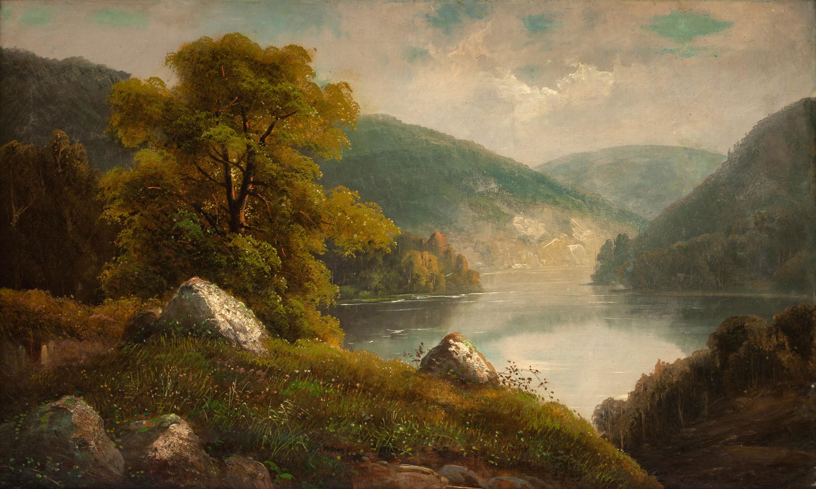 Hudson River School Untitled, Summer Lake (1 of 2)