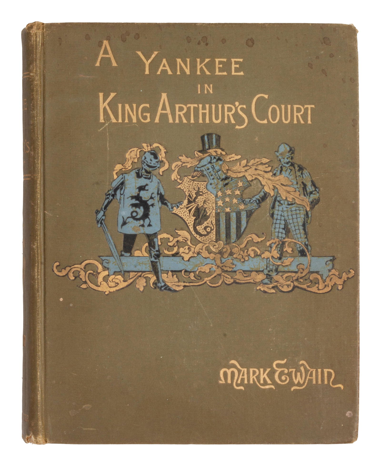 CLEMENS, Samuel ("Mark Twain"). A Connecticut Yankee in (1 of 3)