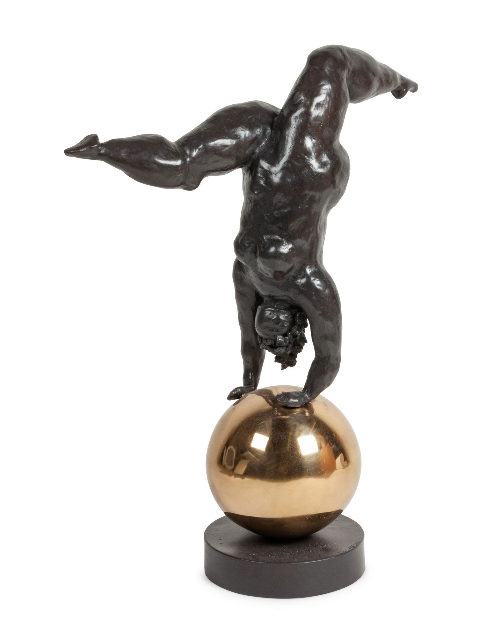 Gene Adcock (American, 1930-2008) Woman and Ball (1 of 2)