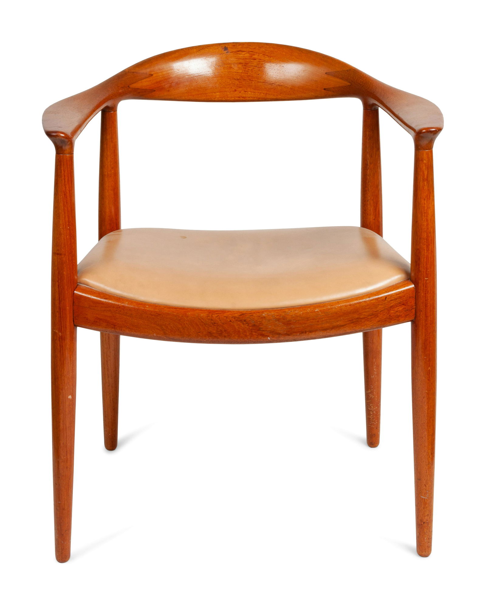 Hans Wegner for Johannes Hansen (Danish, 1914-2007) The: Hans Wegner for Johannes Hansen(Danish, 1914-2007)The Chairmarked Johannes Hansen / Copenhagen / DenmarkHeight 29 1/2 x width 24 1/2 x depth 19 1/2 inches.