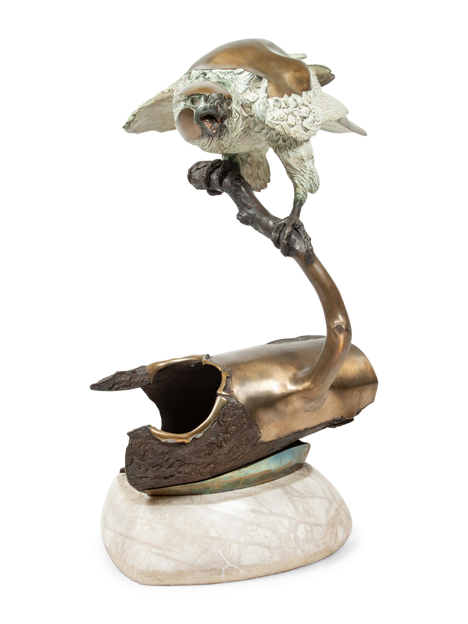 Ron Chapel (American, b. 1948) Sky Touching Earth, 1982: Ron Chapel (American, b. 1948) Sky Touching Earth, 1982 signed R. Chapel Height 33 inches.