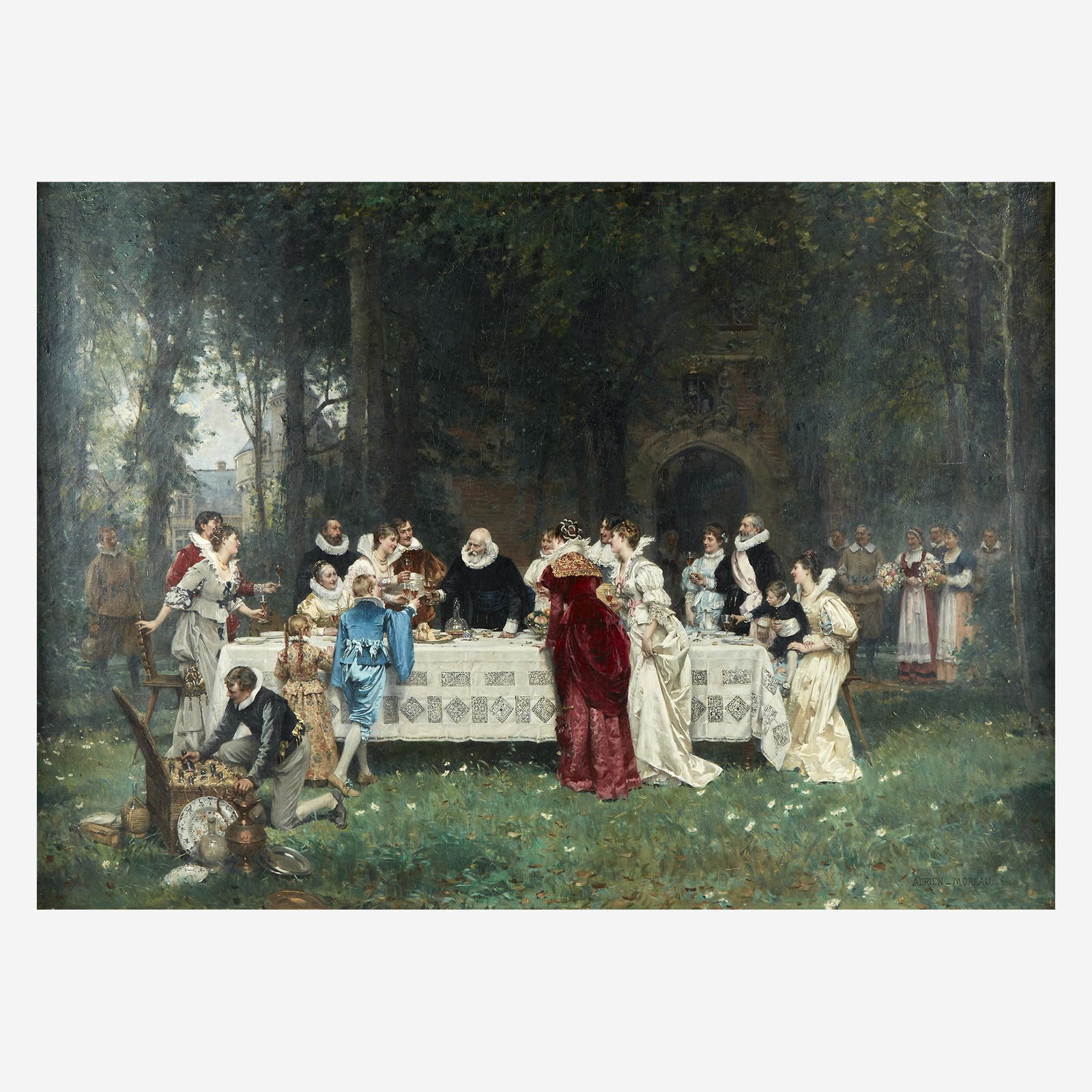 Adrien Moreau (French, 1843–1906), , Le Centenaire (1 of 3)