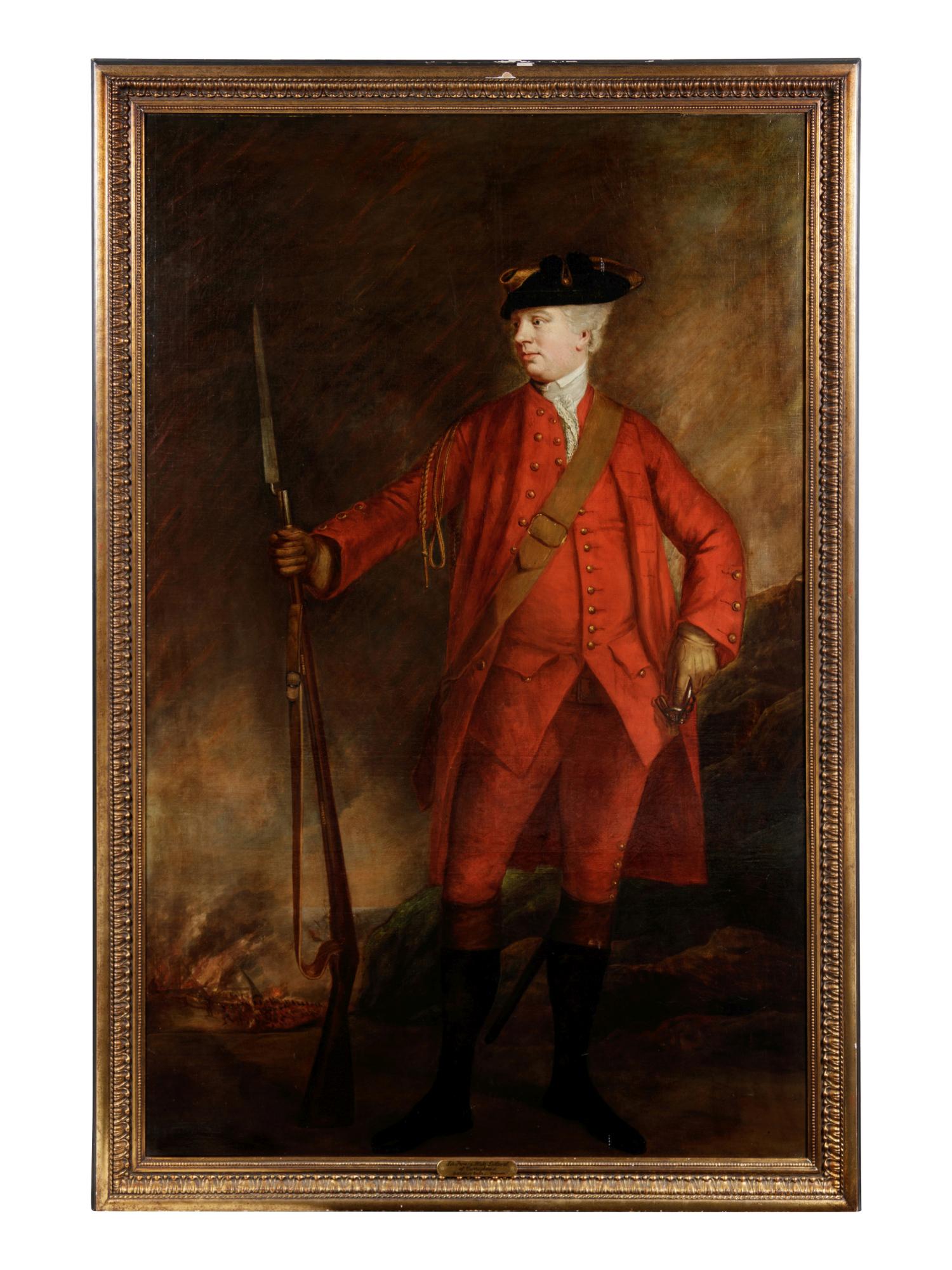 British School, 18th Century: British School, 18th Century Portrait of Sir Francis Blake, Delaval of Curraghmore oil on canvas 89 x 57 inches. Property from Lawry's The Prime Rib, located in the historic L. Hamilton McCormick Mans
