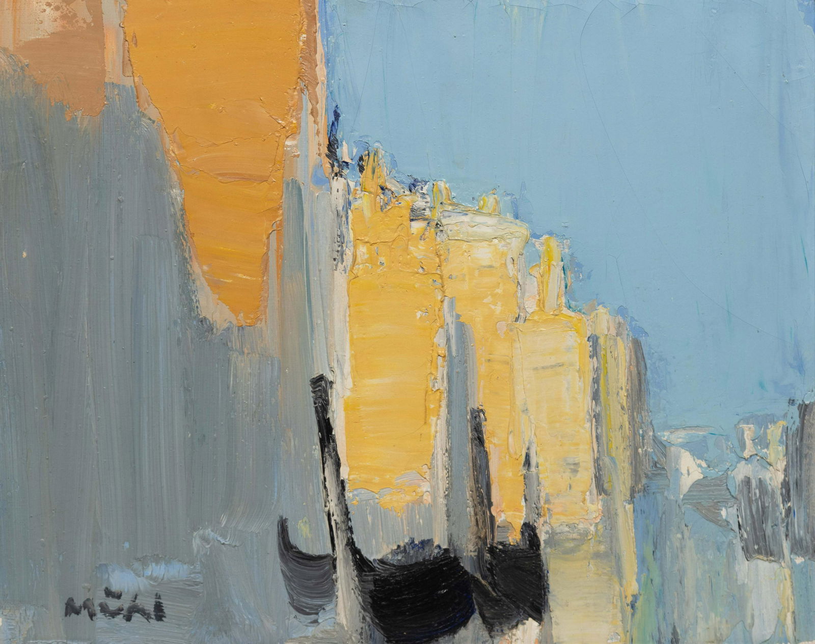 Roger Muhl (French/German, 1929-2008) Le Grand Canal (1 of 4)