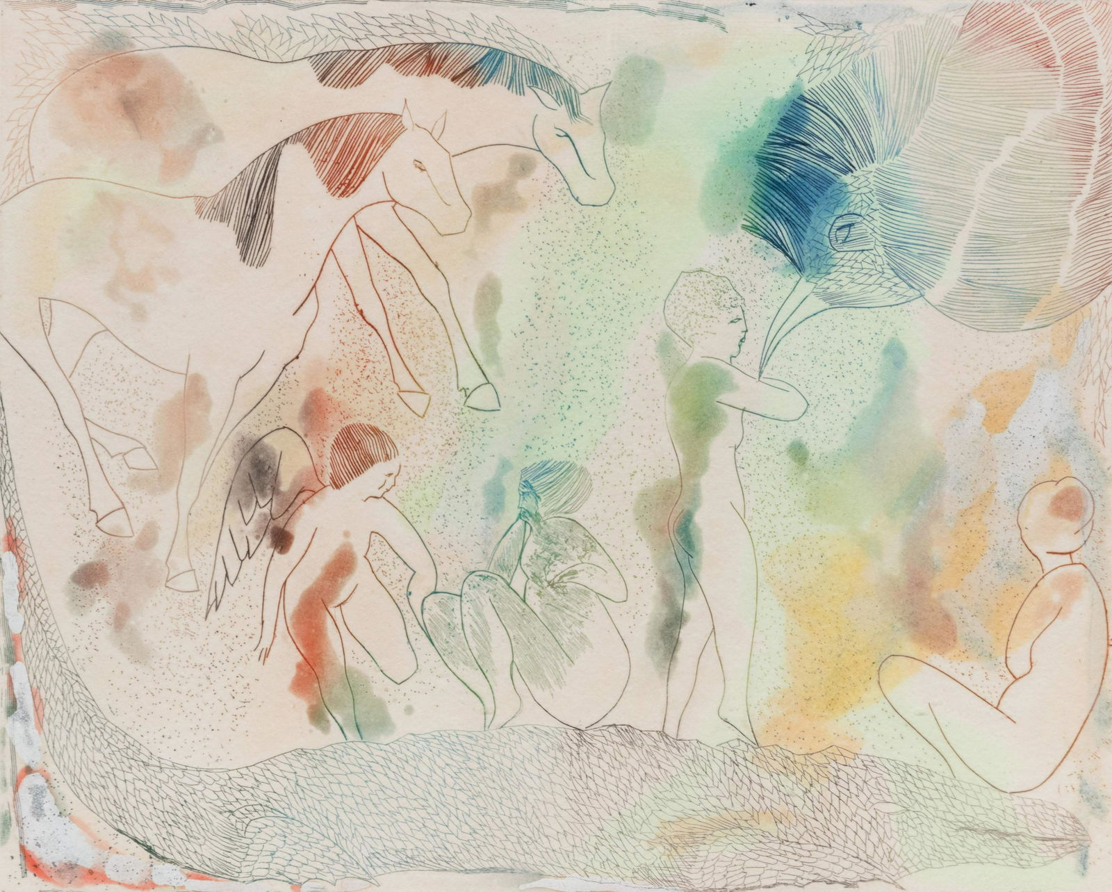 Stanley Boxer (American, 1926-2000) (1 of 5)