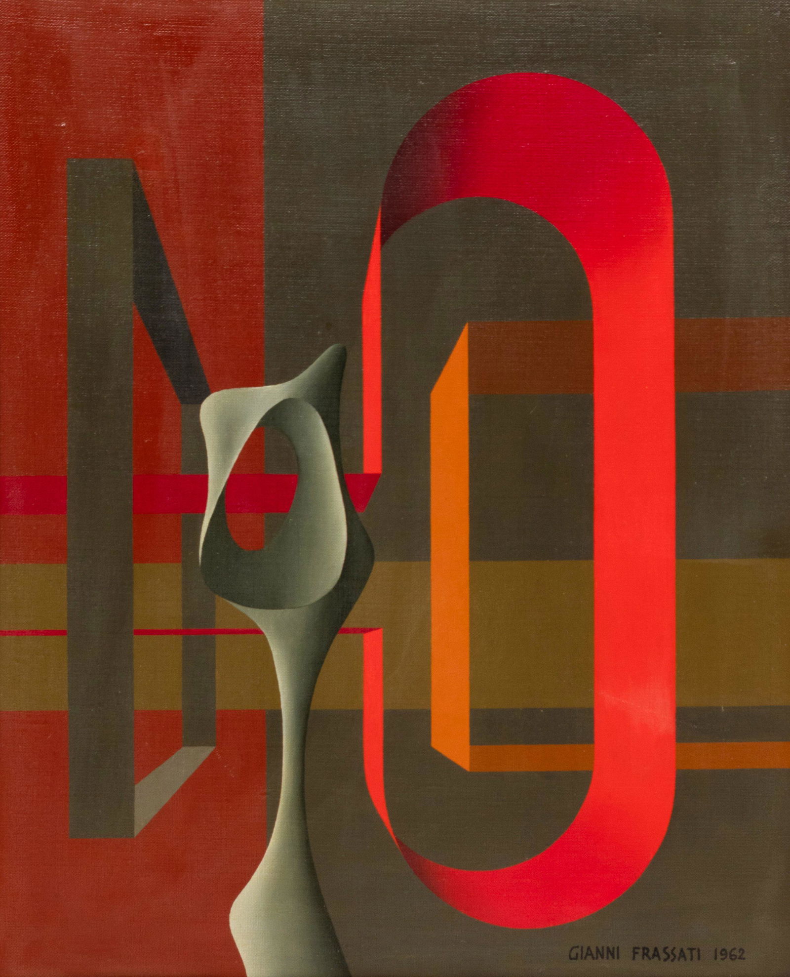 Gianni Frassati (Italian, b. 1924) Construction, 1962 (1 of 2)