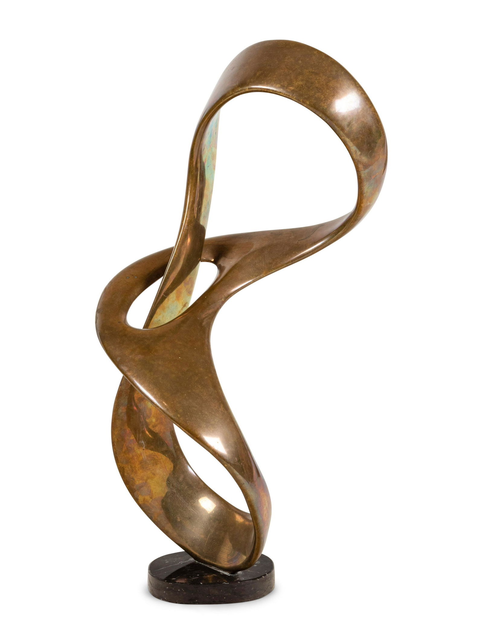 Bill Keating (American, b. 1932) Natural Curves, 1983: Bill Keating (American, b. 1932) Natural Curves, 1983 bronze signed Keating and dated (verso) Height: 25 inches. Property from the Collection of Leonard Stark, Chicago, Illinois