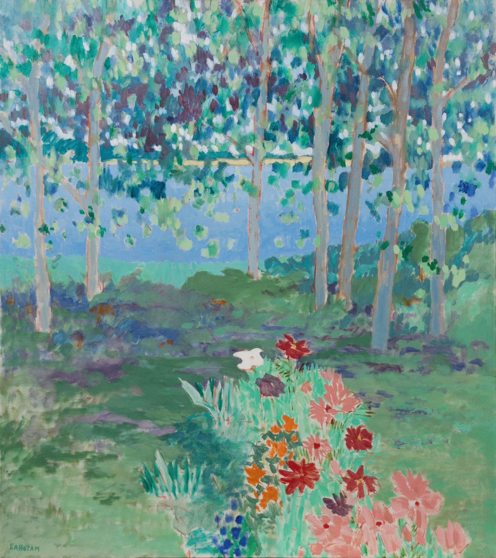 Robert Lahotan (American, 1927-2002) Landscape (1 of 5)