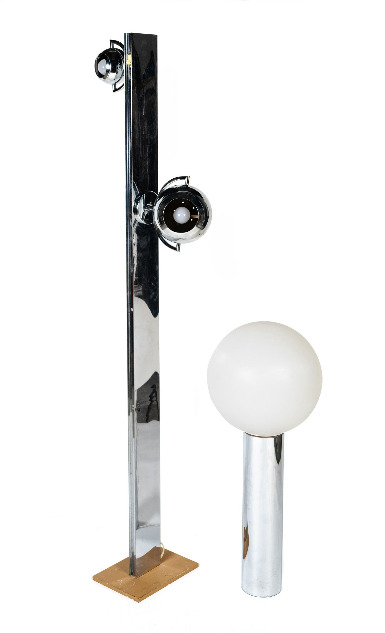 Modern (American, b. 1943) Two Floor Lamps  (1 of 2)
