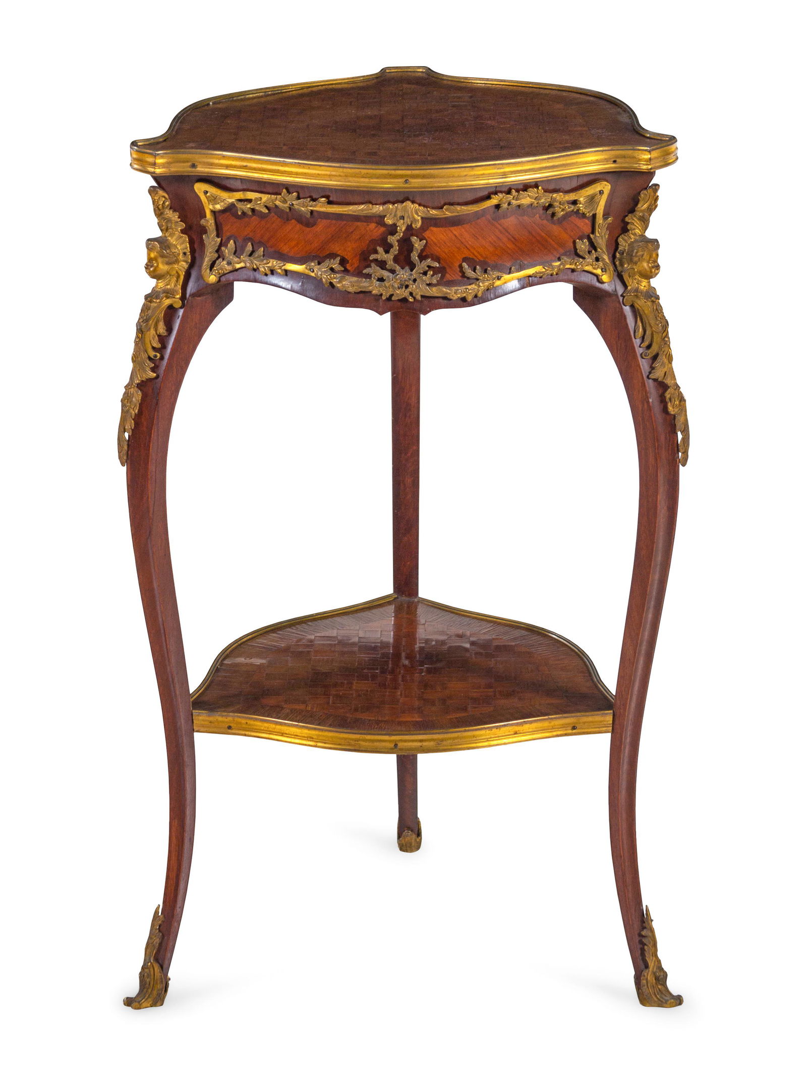 A Louis XV Style Gilt Bronze Mounted Kingwood and (1 of 3)