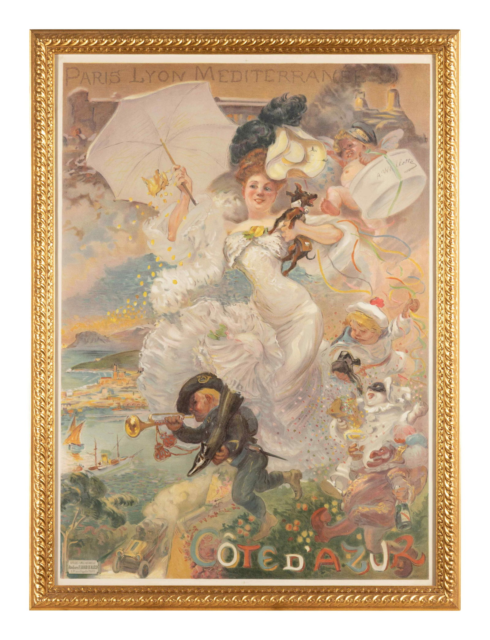 Adolphe Leon Willette (French, 1857-1926) (1 of 9)