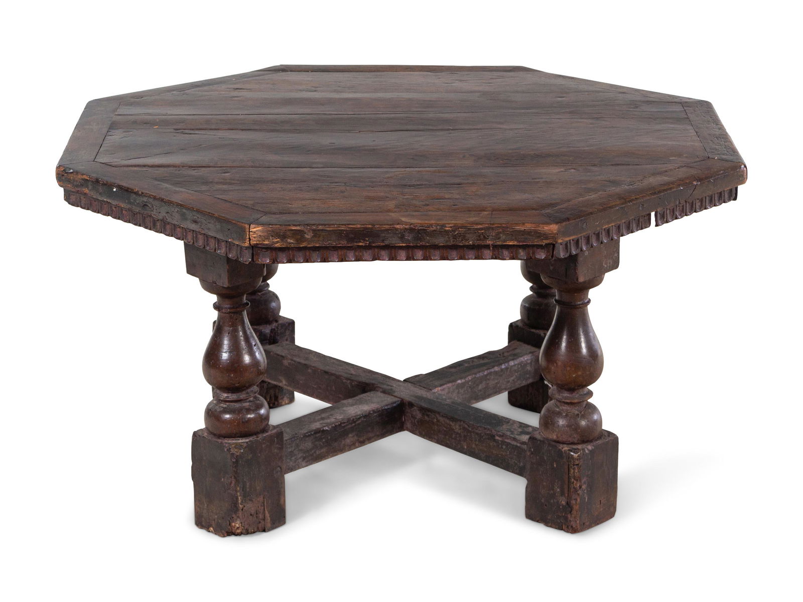 An Italian Carved Walnut Low Table (1 of 2)