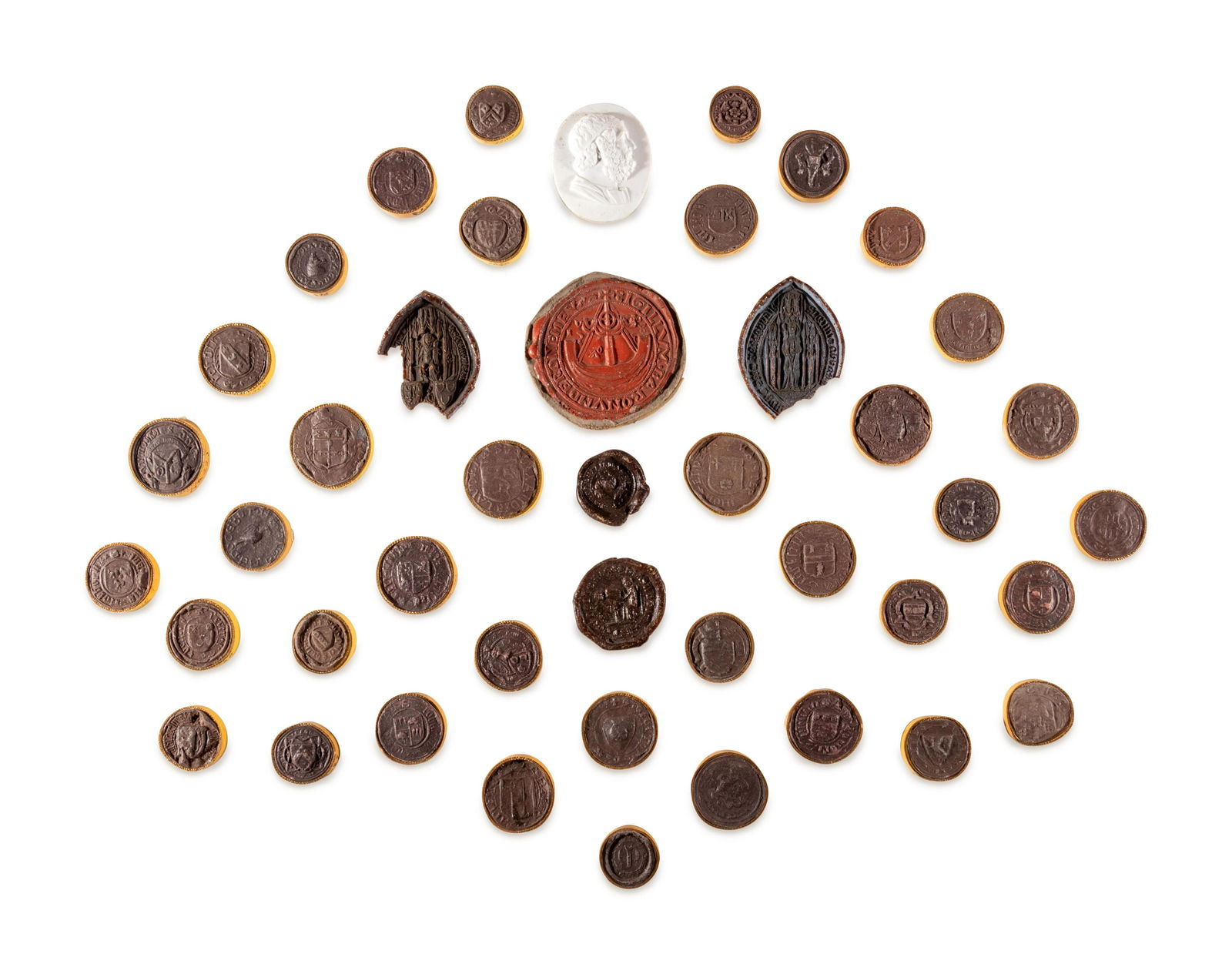 Forty-Four Continental Grand Tour Intaglios (1 of 3)