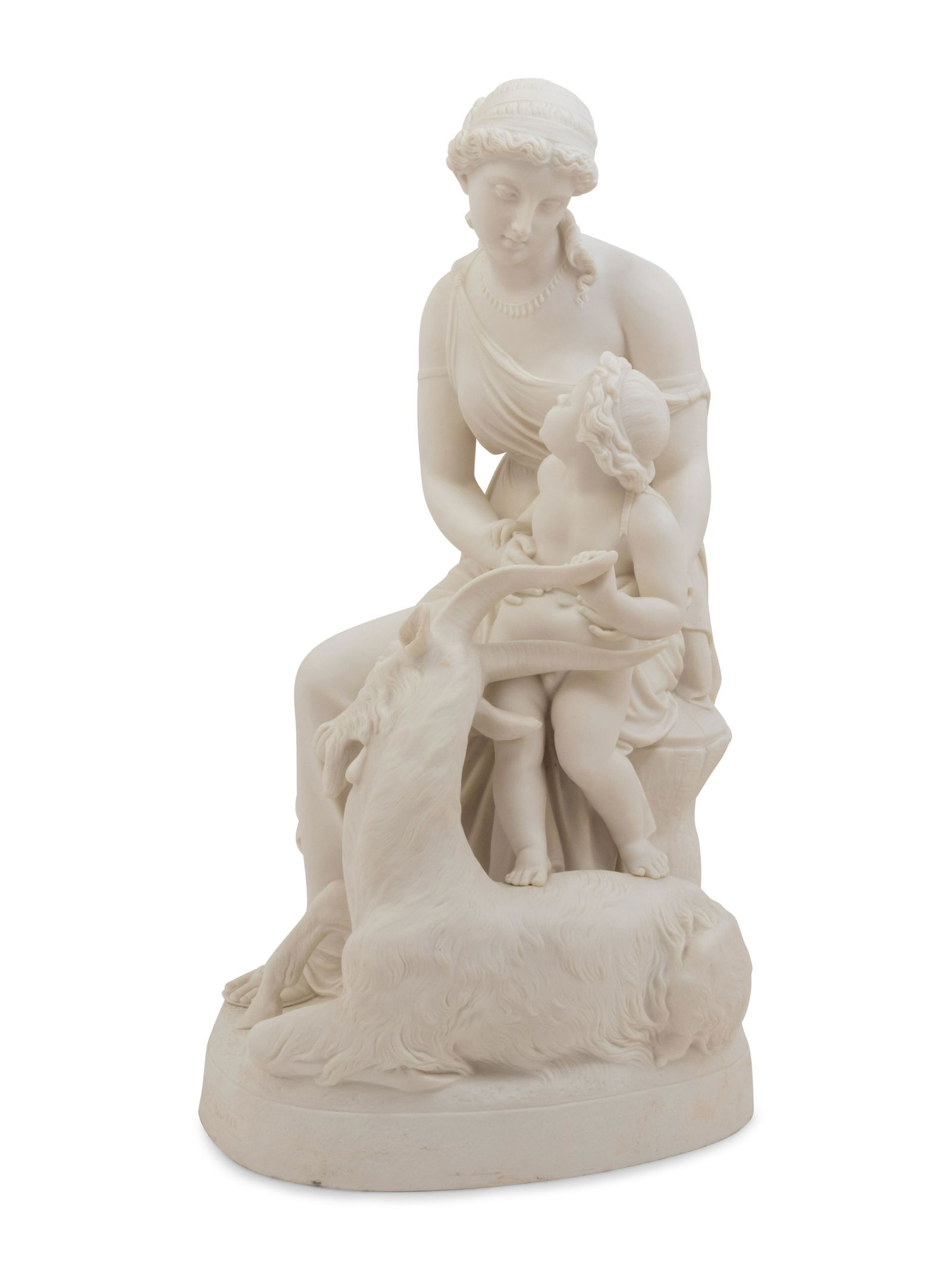 A Copeland Parianware Figural Group Depicting The (1 of 4)