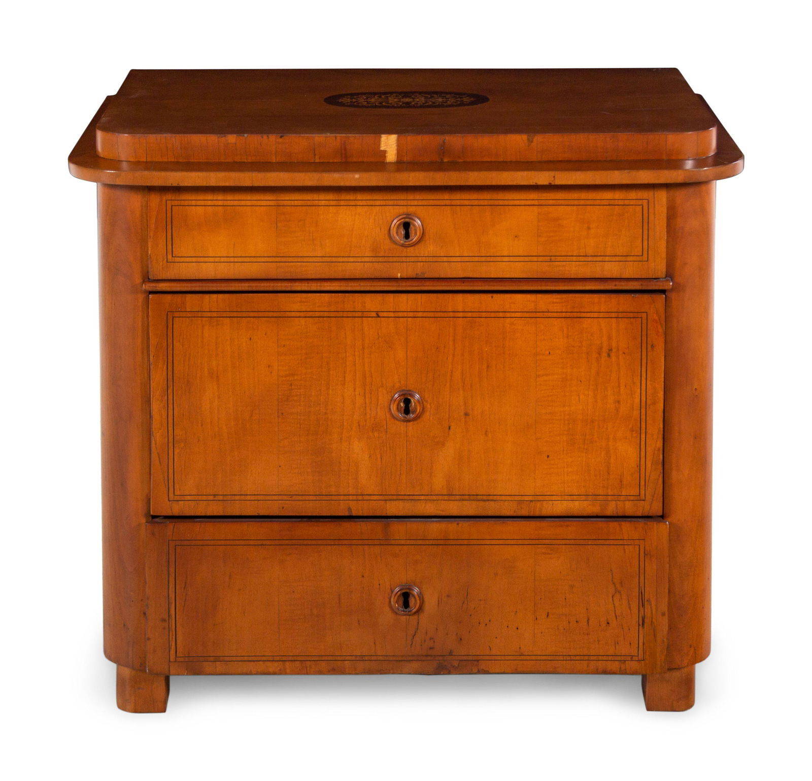 A Biedermeier Birch Commode  (1 of 3)