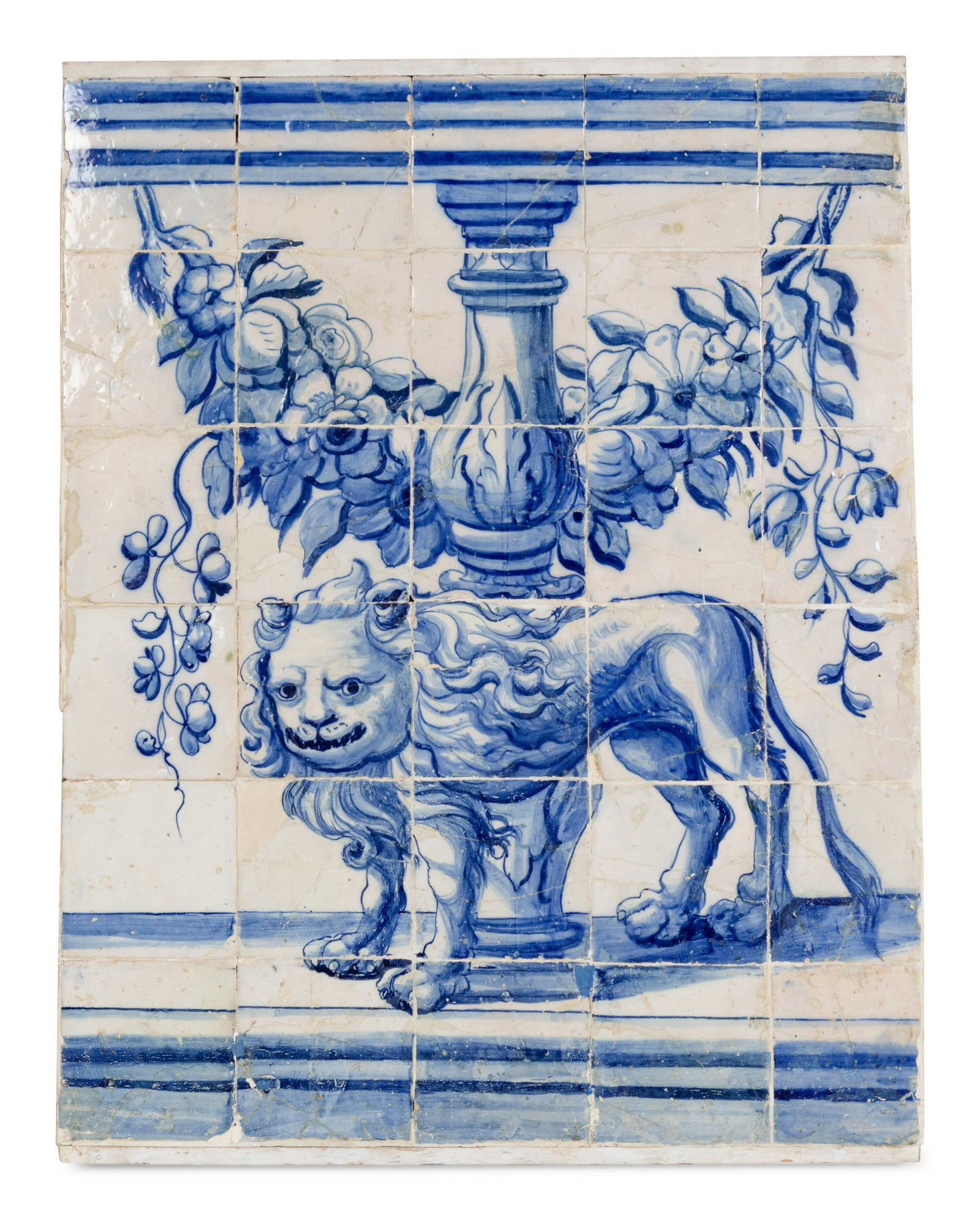 A Delft Pottery Tile Panel (1 of 4)