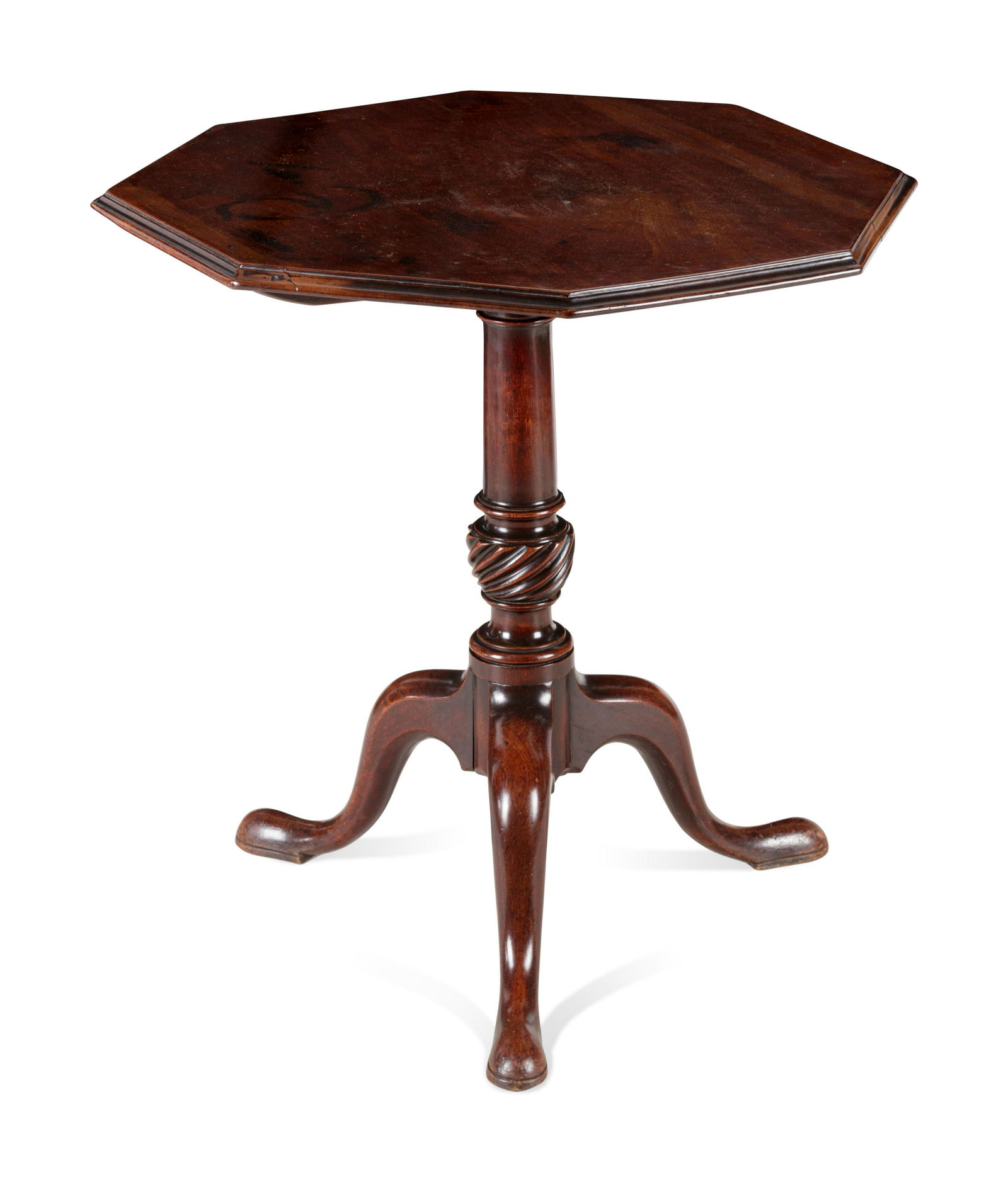 A George III Mahogany Tea Table (1 of 3)