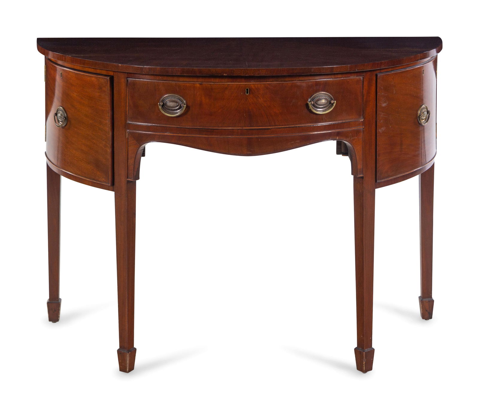 A George III Style Mahogany Serving Table (1 of 2)