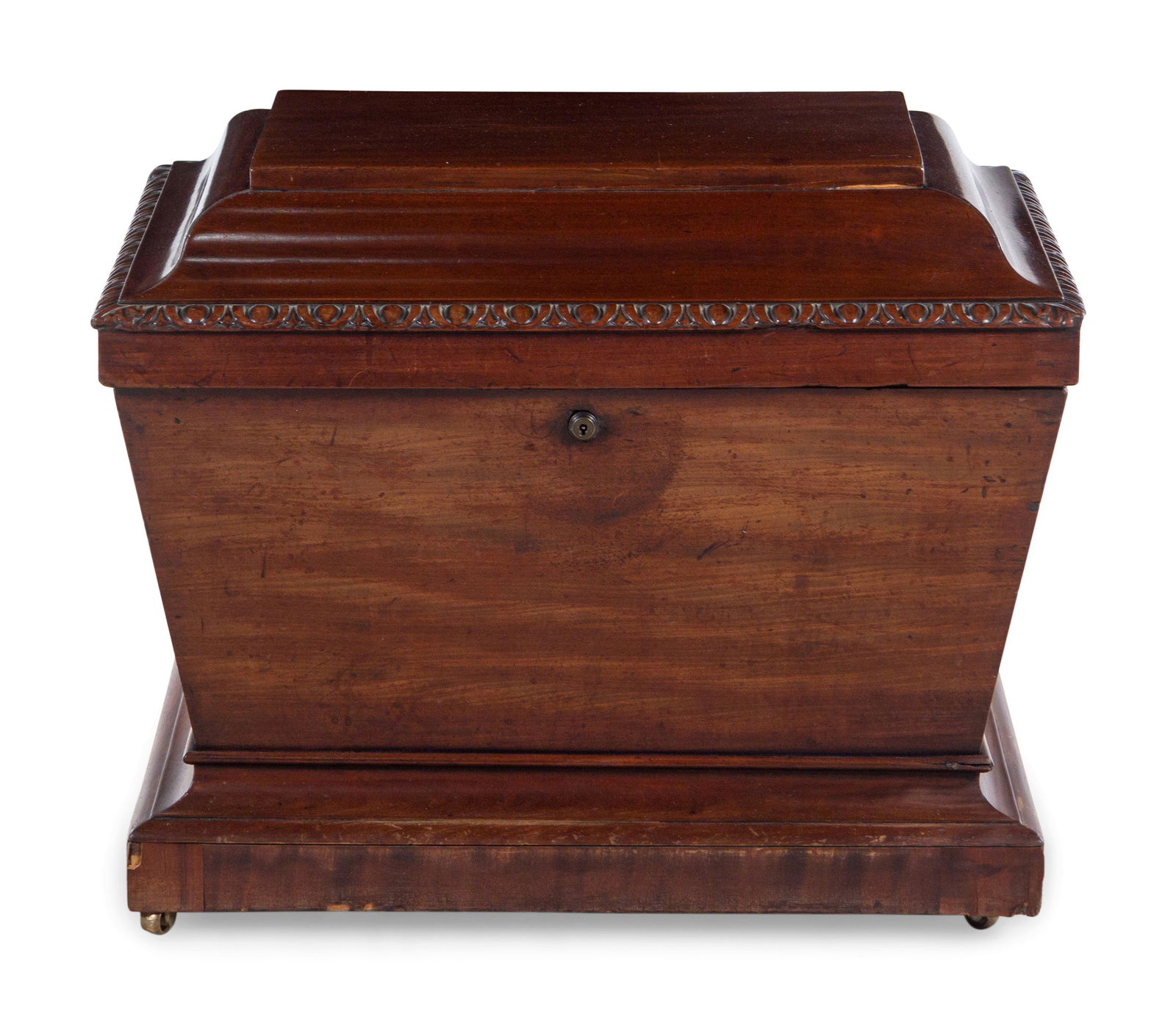 A George IV Carved Mahogany Cellarette (1 of 2)