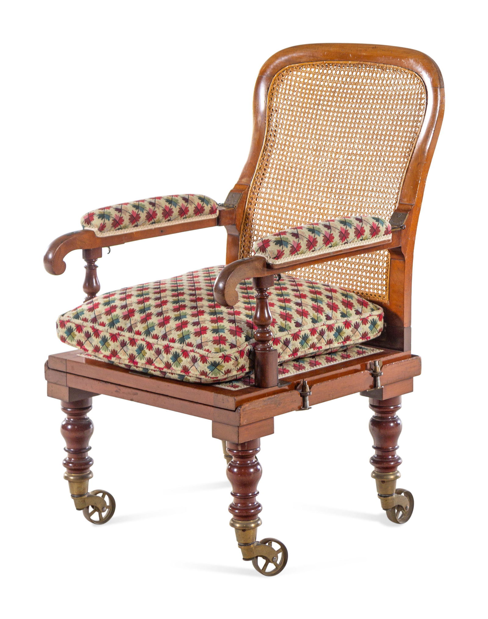 A Victorian Walnut Metamorphic Easy Chair (1 of 2)