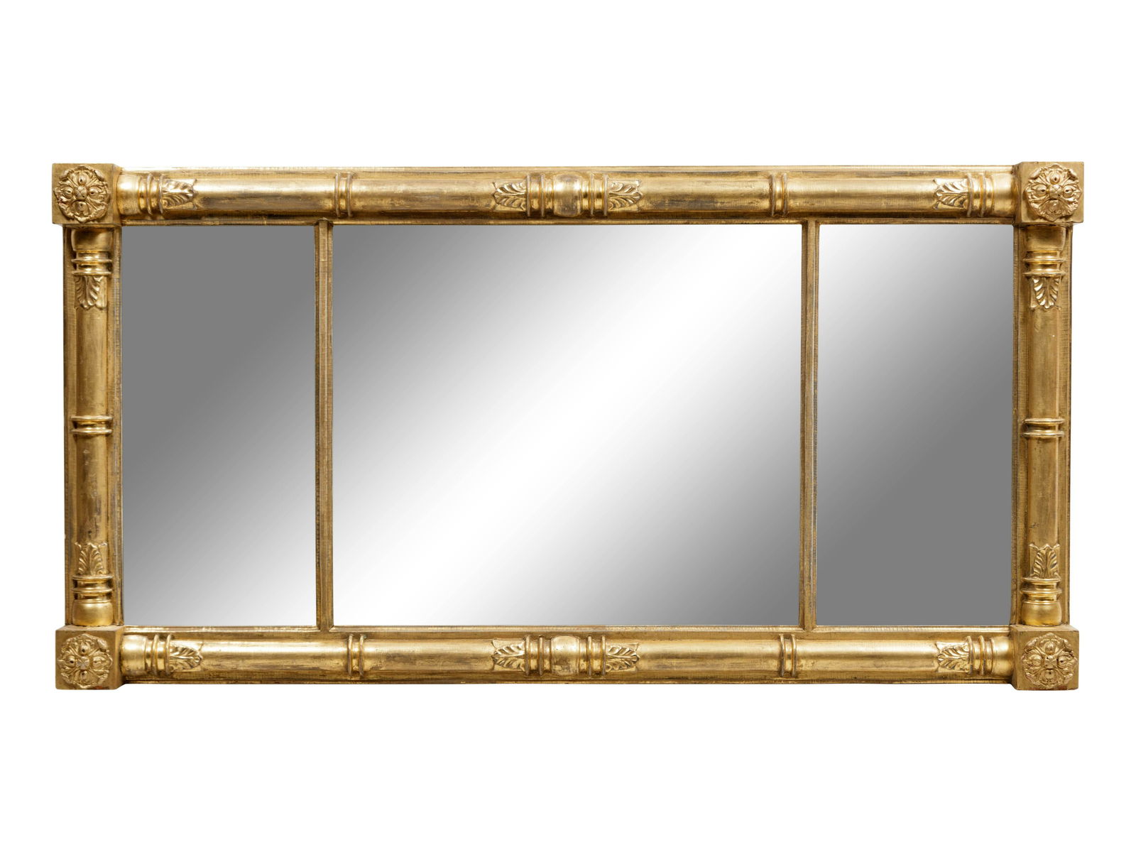A Classical Giltwood Overmantel Mirror (1 of 2)