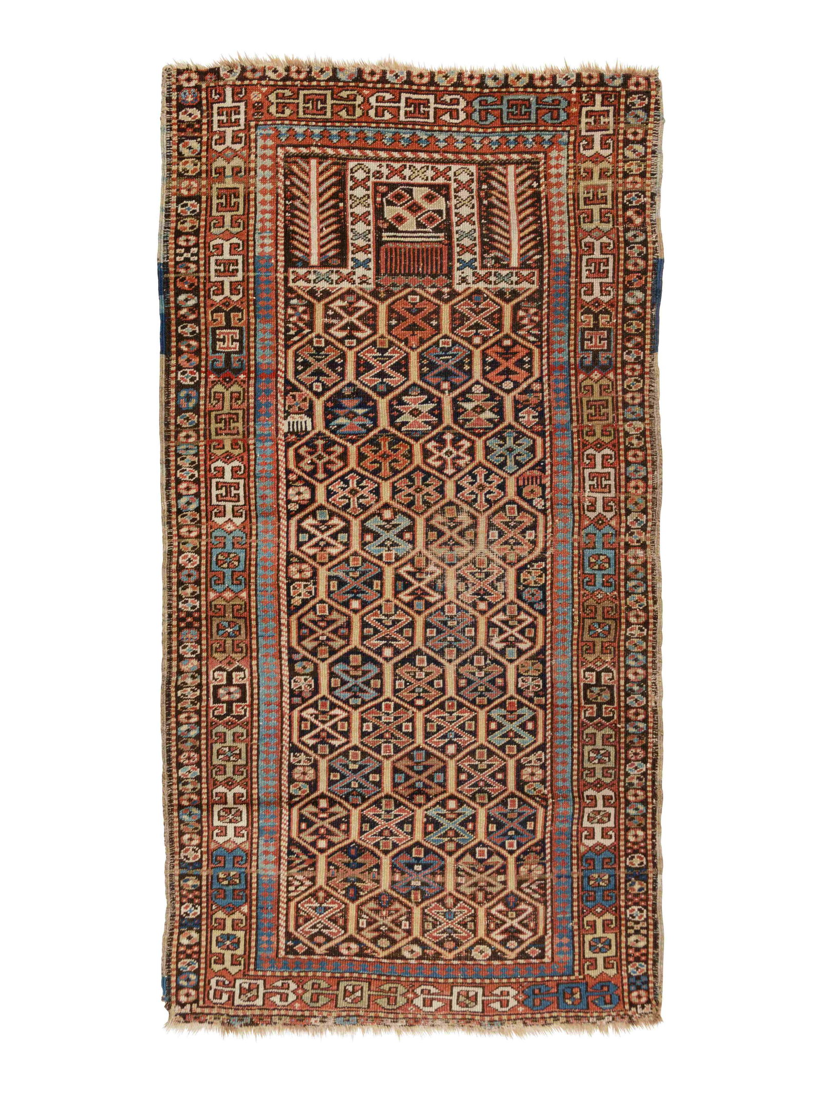 A Caucasian Wool Rug (1 of 2)