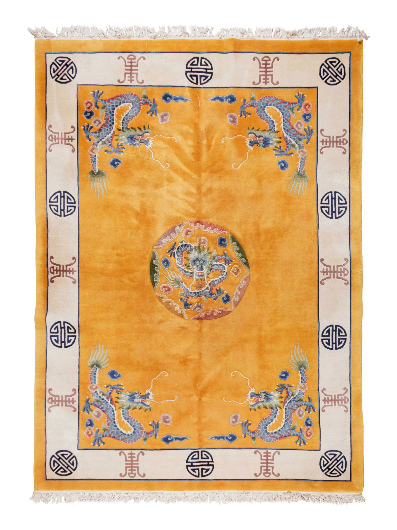 A Chinese Wool Rug (1 of 4)