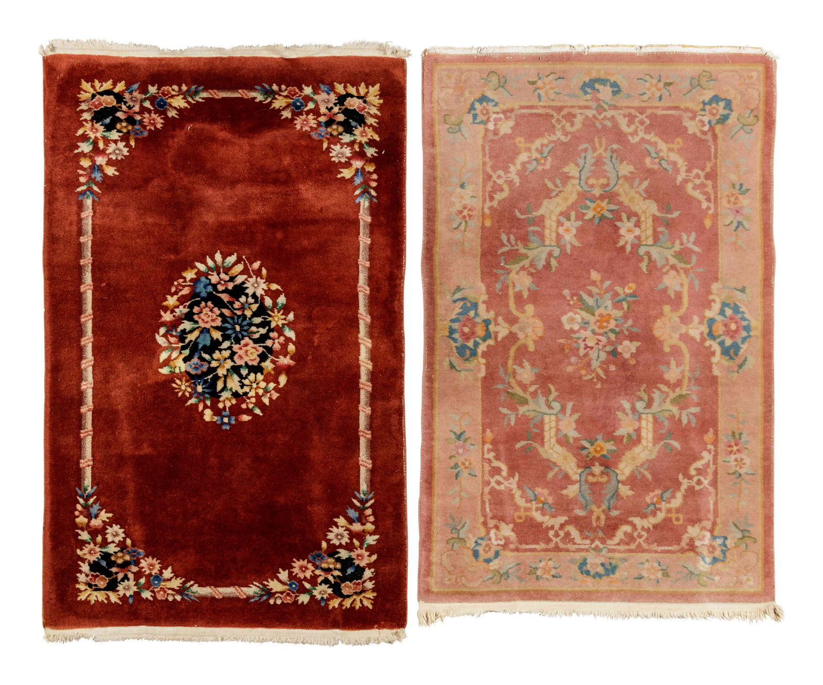 Two Chinese Wool Rugs (1 of 4)