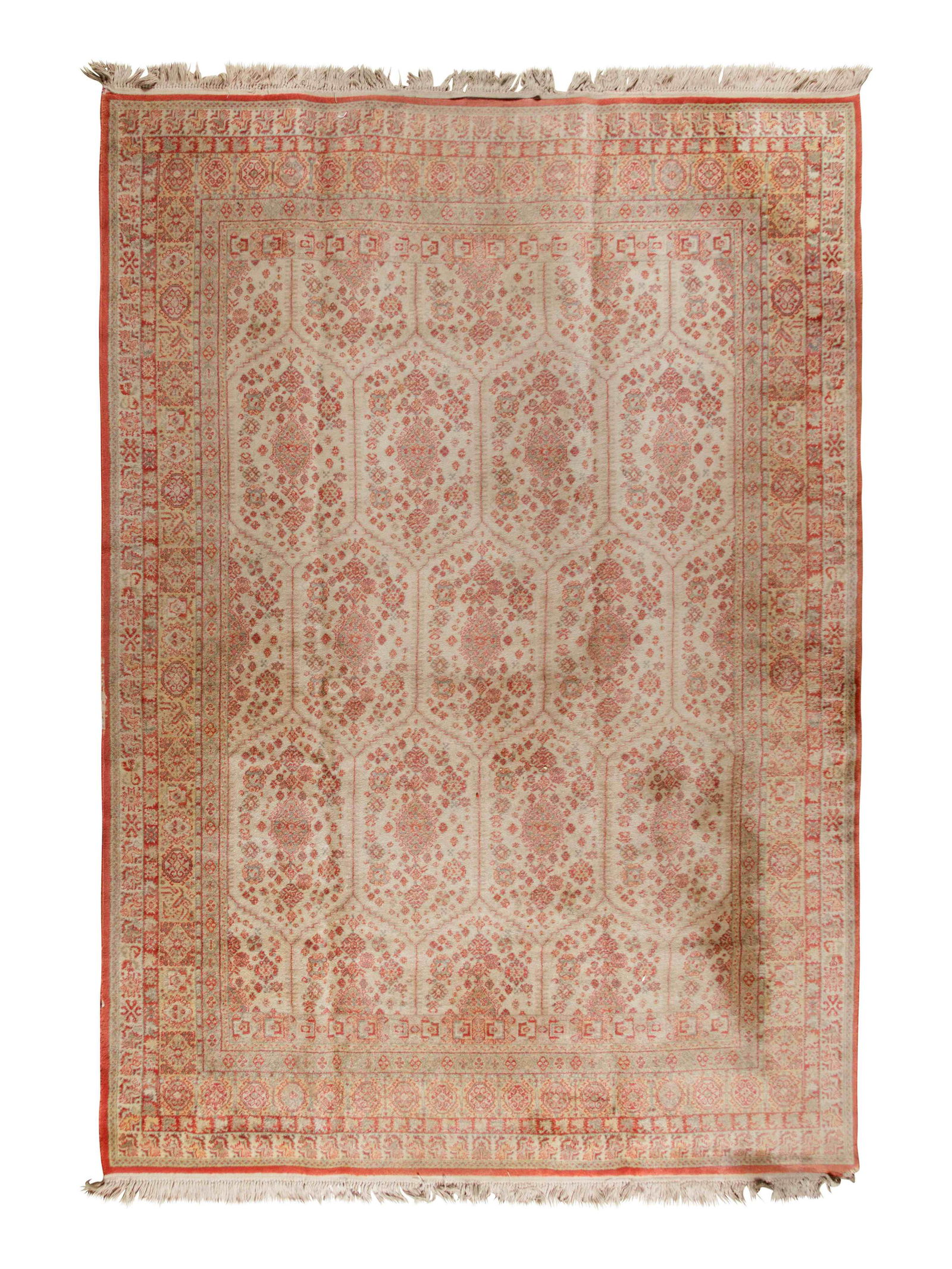 A Kirman Wool Rug  (1 of 3)