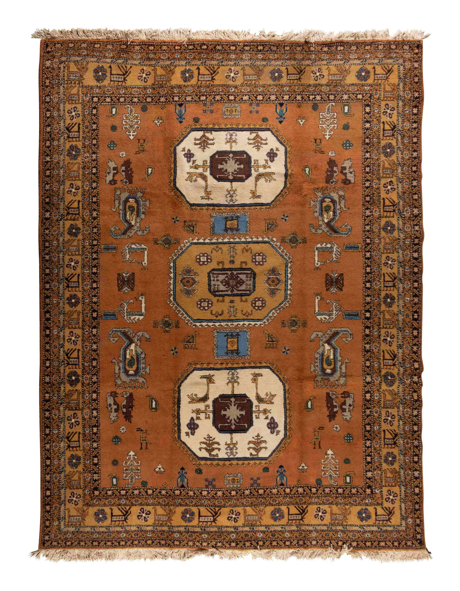An Ardebil Wool Rug (1 of 3)