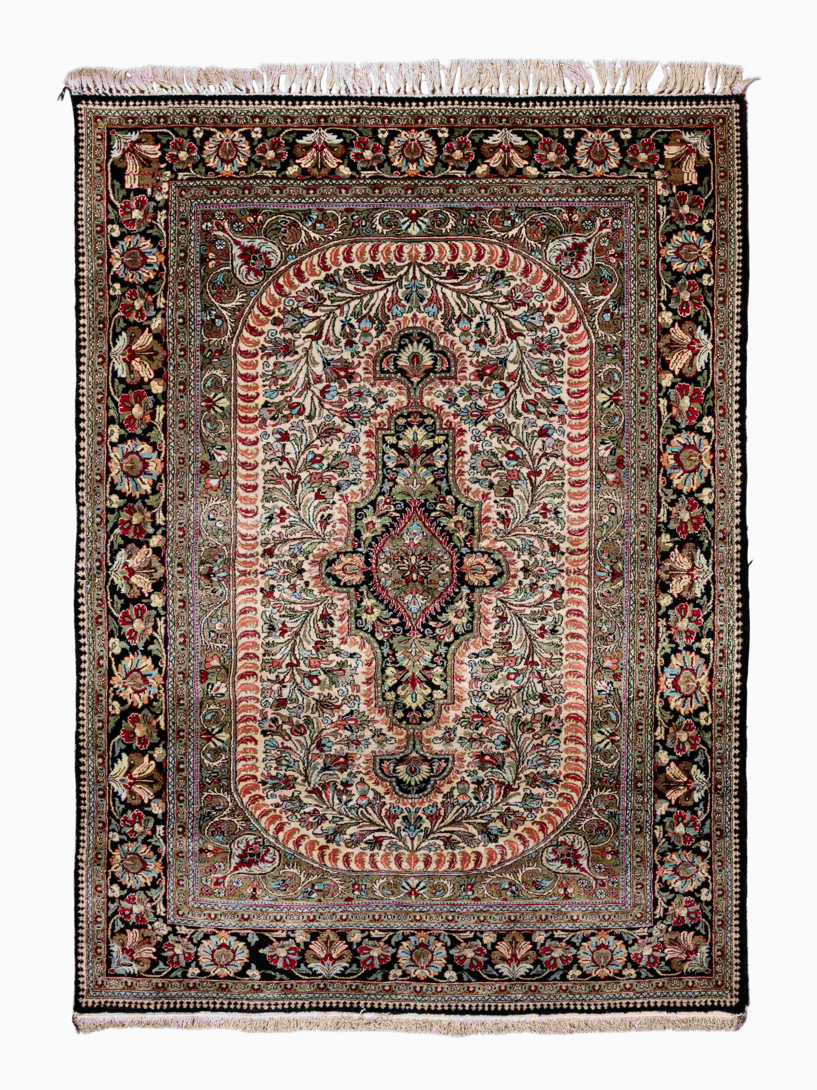 A Qum Wool Rug (1 of 4)