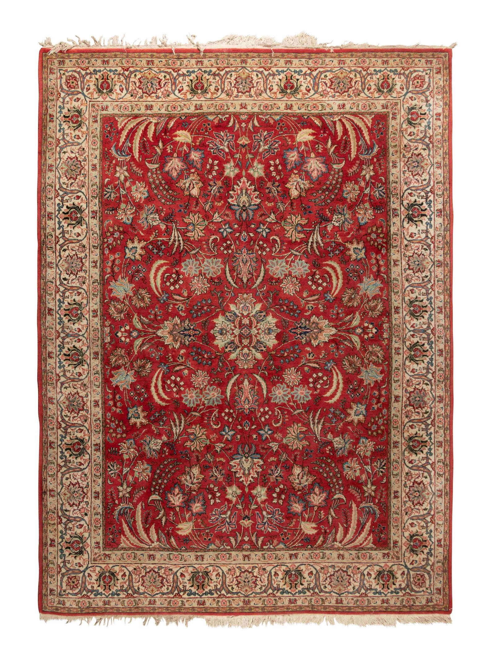 A Mahal Wool Rug (1 of 3)