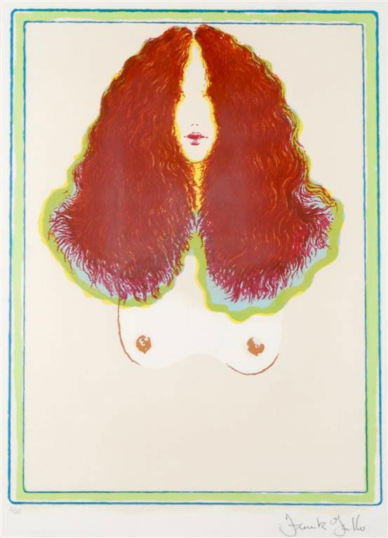 Frank Gallo, (American, b. 1933), Untitled: Frank Gallo (American, b. 1933) Untitled color screenprint edition 168/235, signed (lower right) 27 x 20 inches.