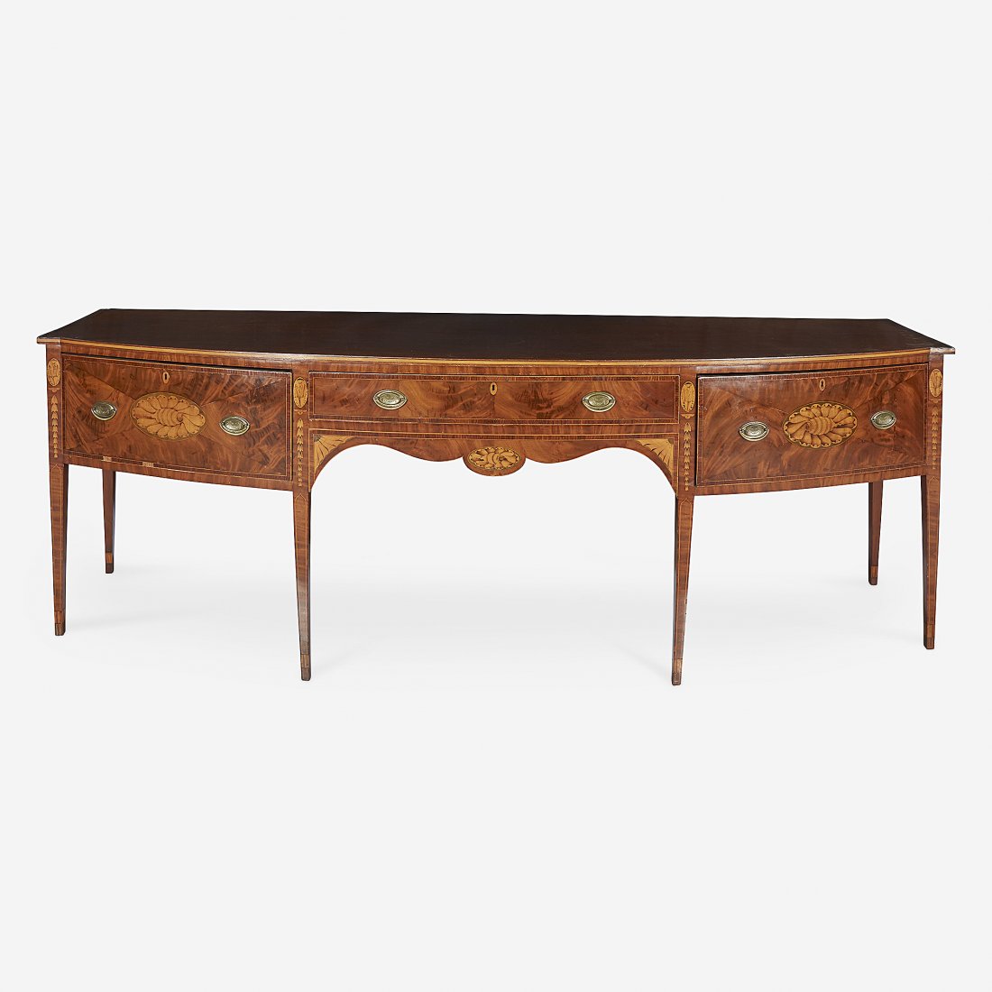 A Fine and Large George III Satinwood Inlaid (1 of 1)