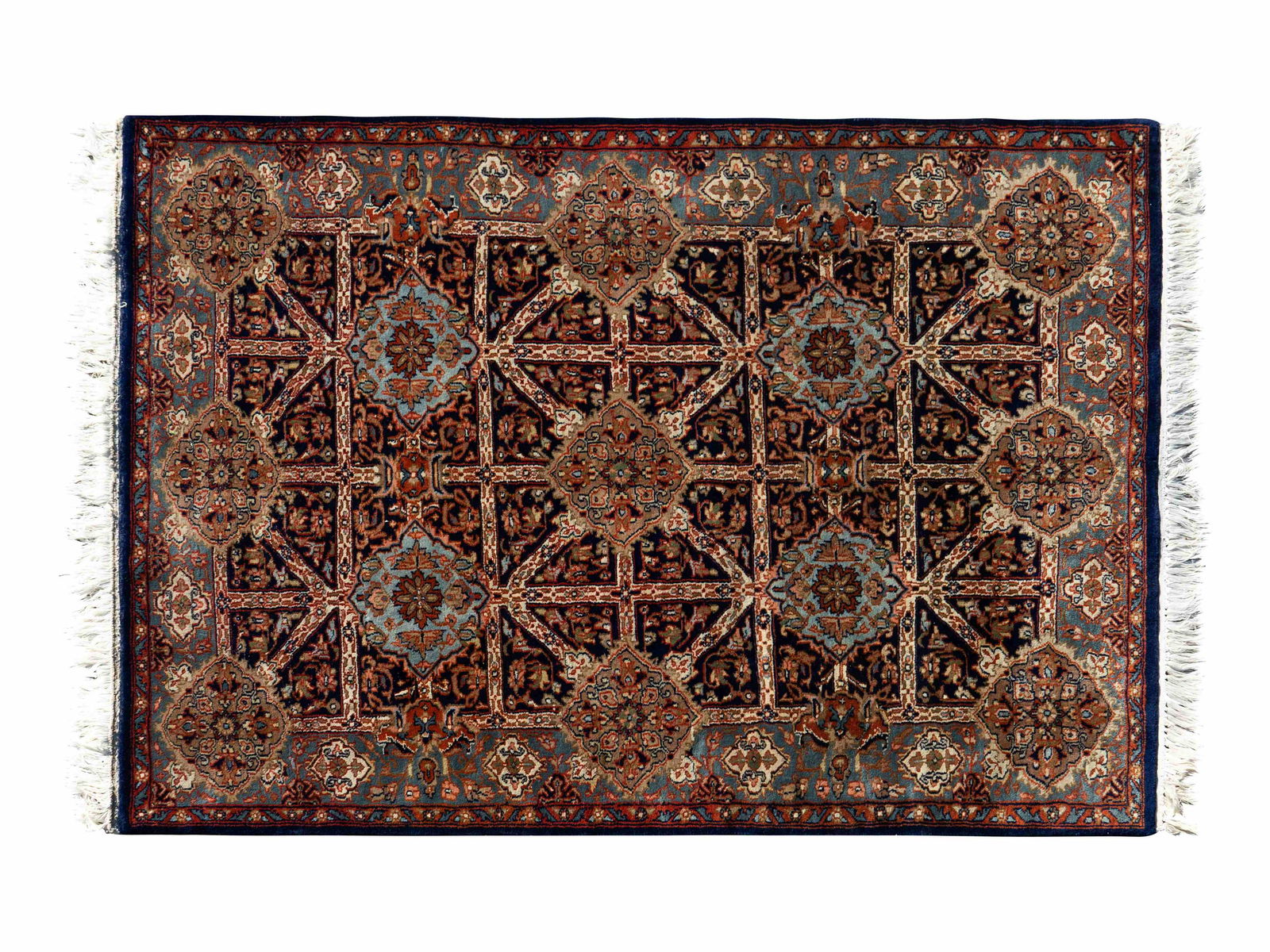 An Indo-Persian Wool Rug 5 feet 11 inches x 4 feet 1 (1 of 1)