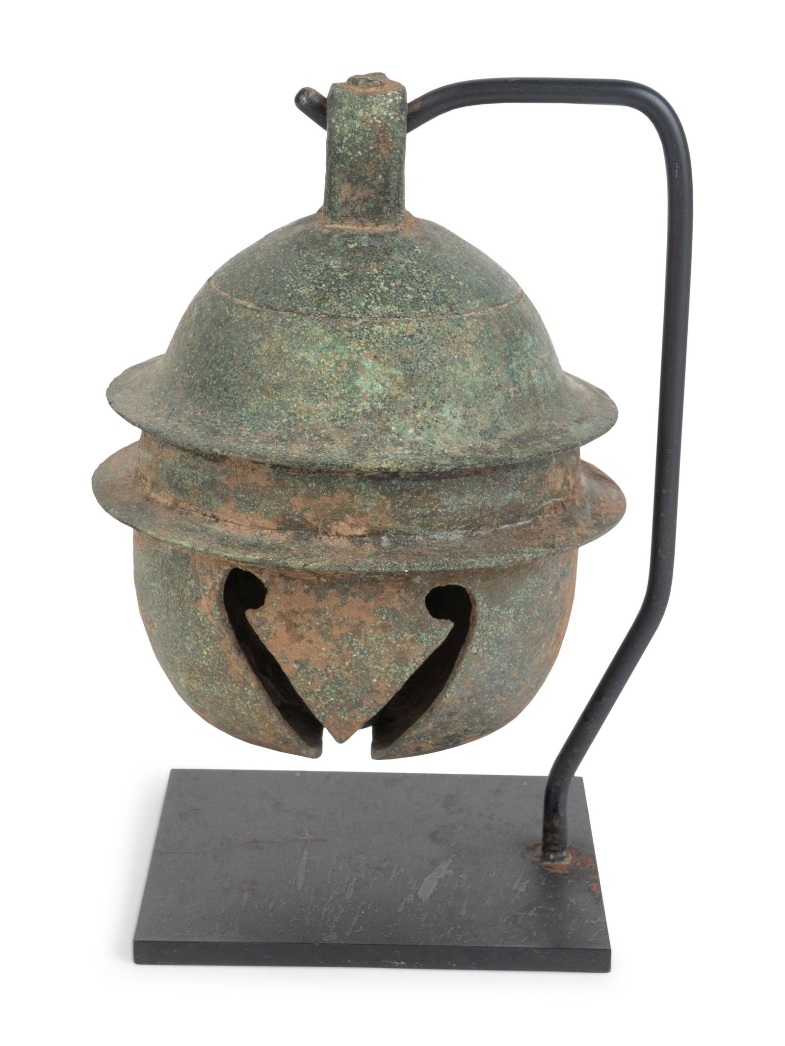 A Khmer Bronze Buffalo Bell Height 7 x diameter 5 (1 of 2)