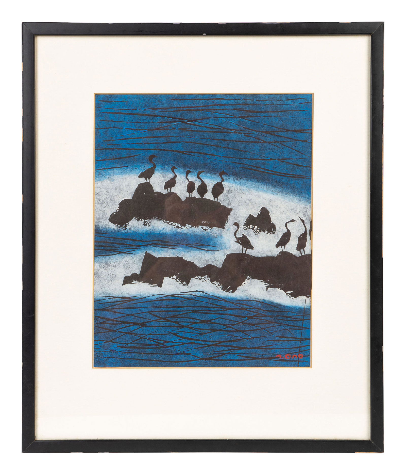 Tadashige Ono (Japanese, 1909-1990) Umidori, 1971 (1 of 4)