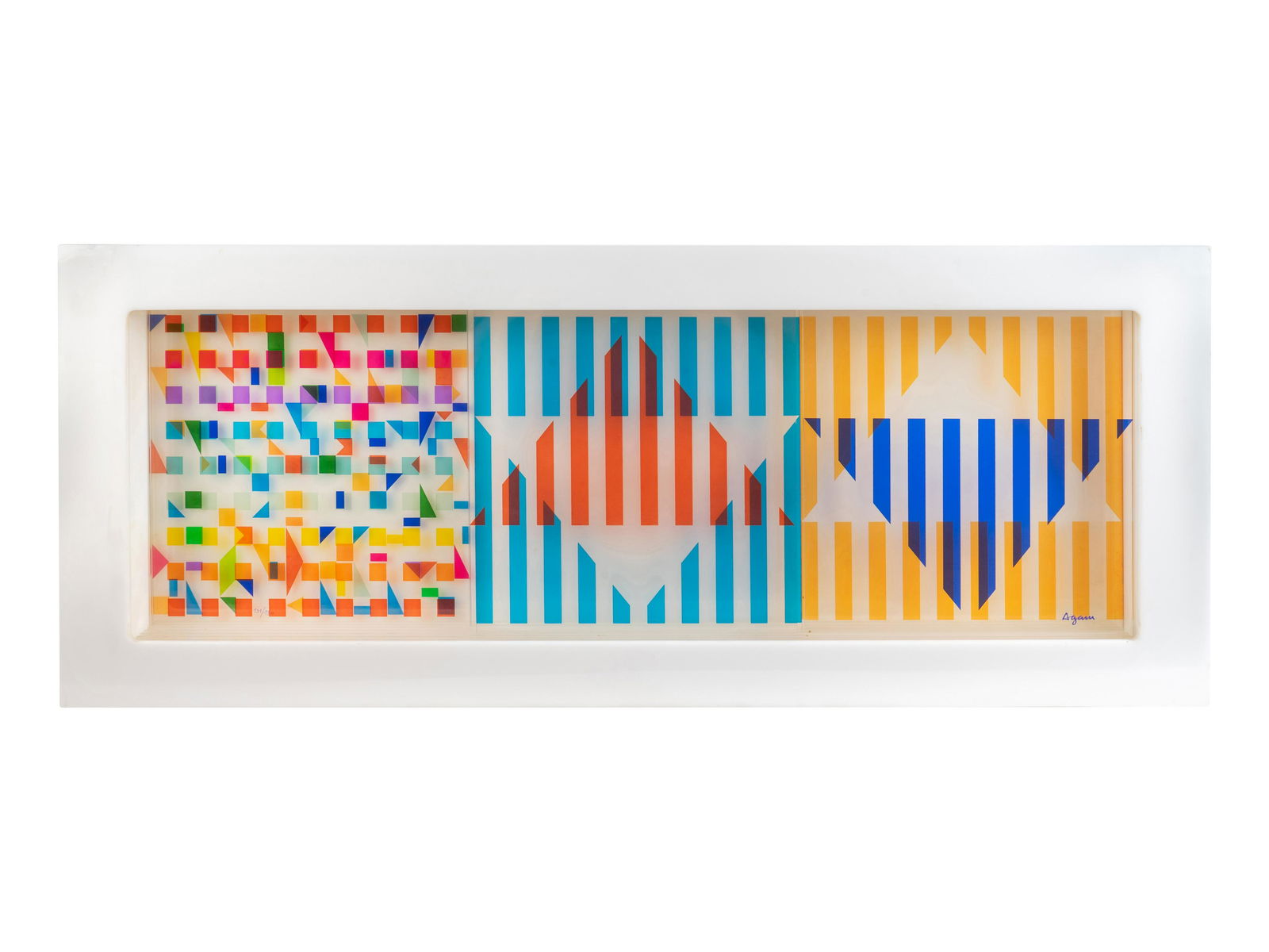 Yaacov Agam (American/Israeli, b. 1928) Untitled (1 of 1)