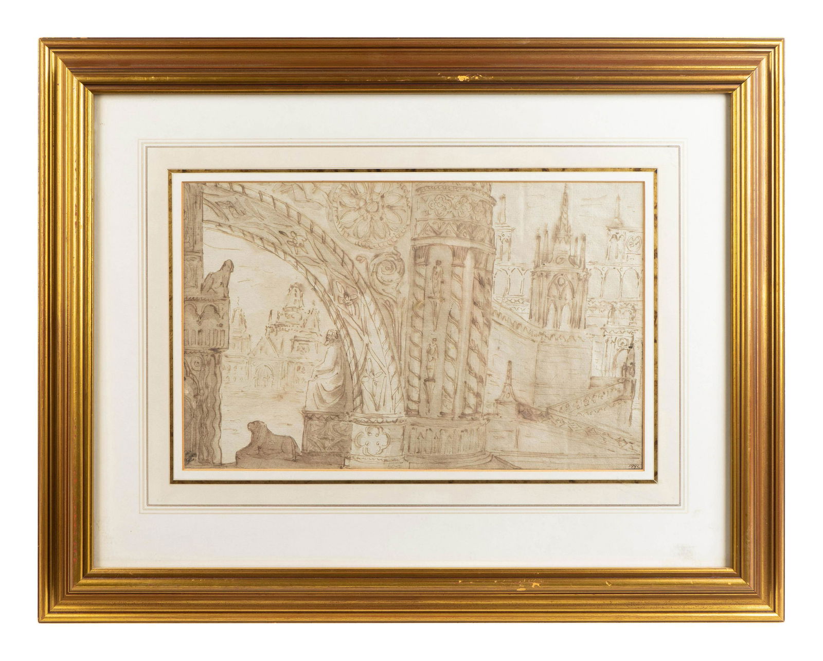 Italian School, 19th Century Italian Architectural (1 of 1)