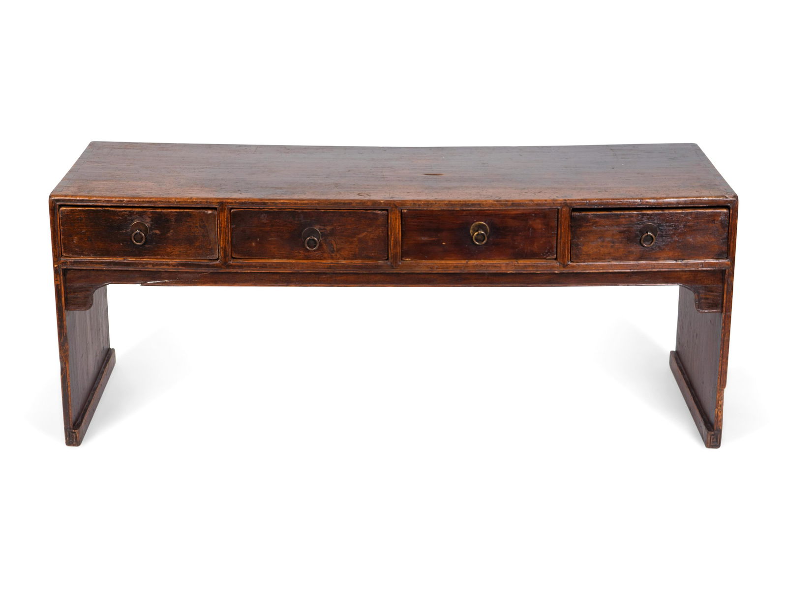 A Chinese Elmwood Bench Height 22 x width 55 x depth 17 (1 of 1)