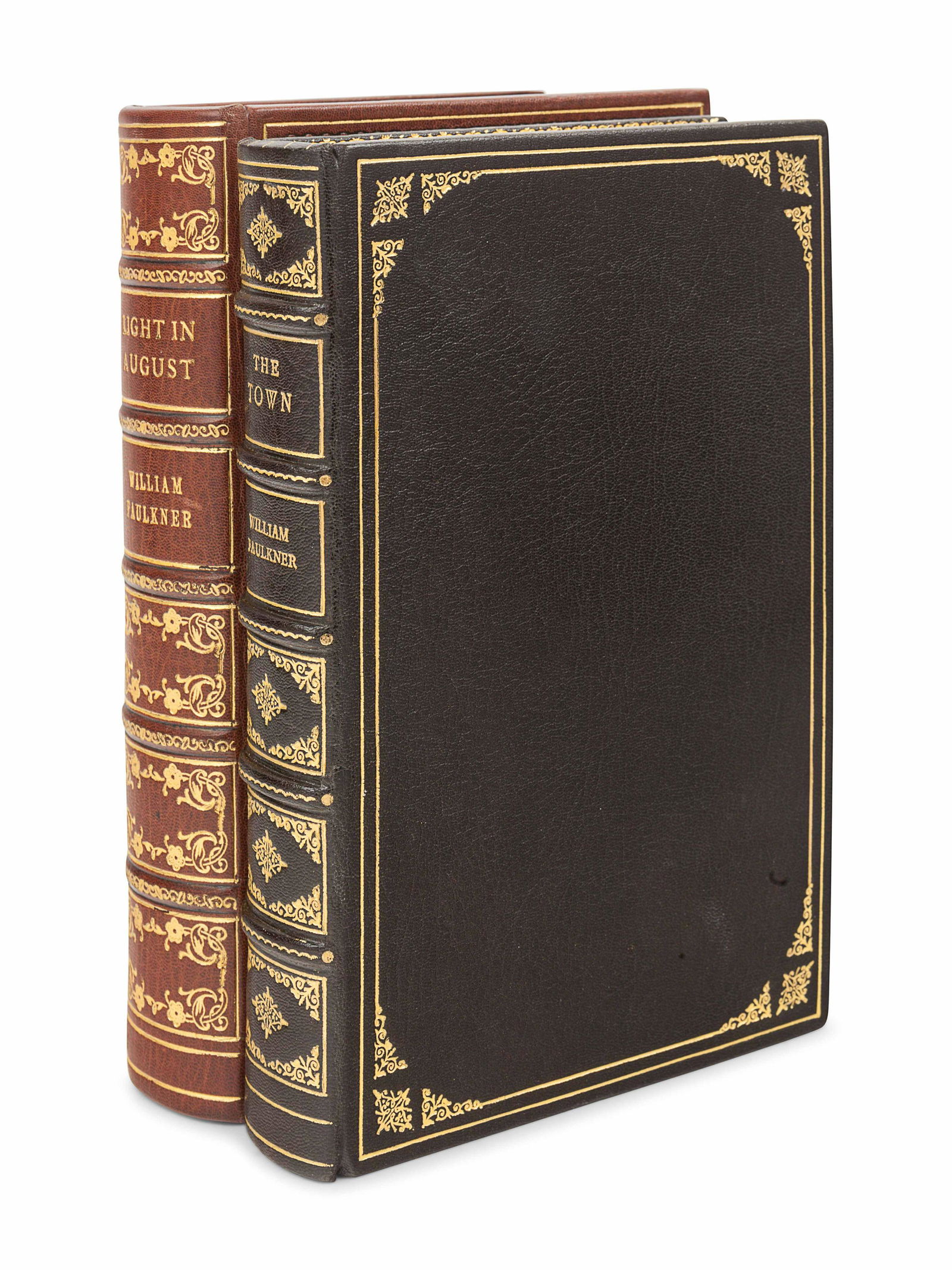 FAULKNER, William (1897-1962). Two works finely bound, (1 of 7)