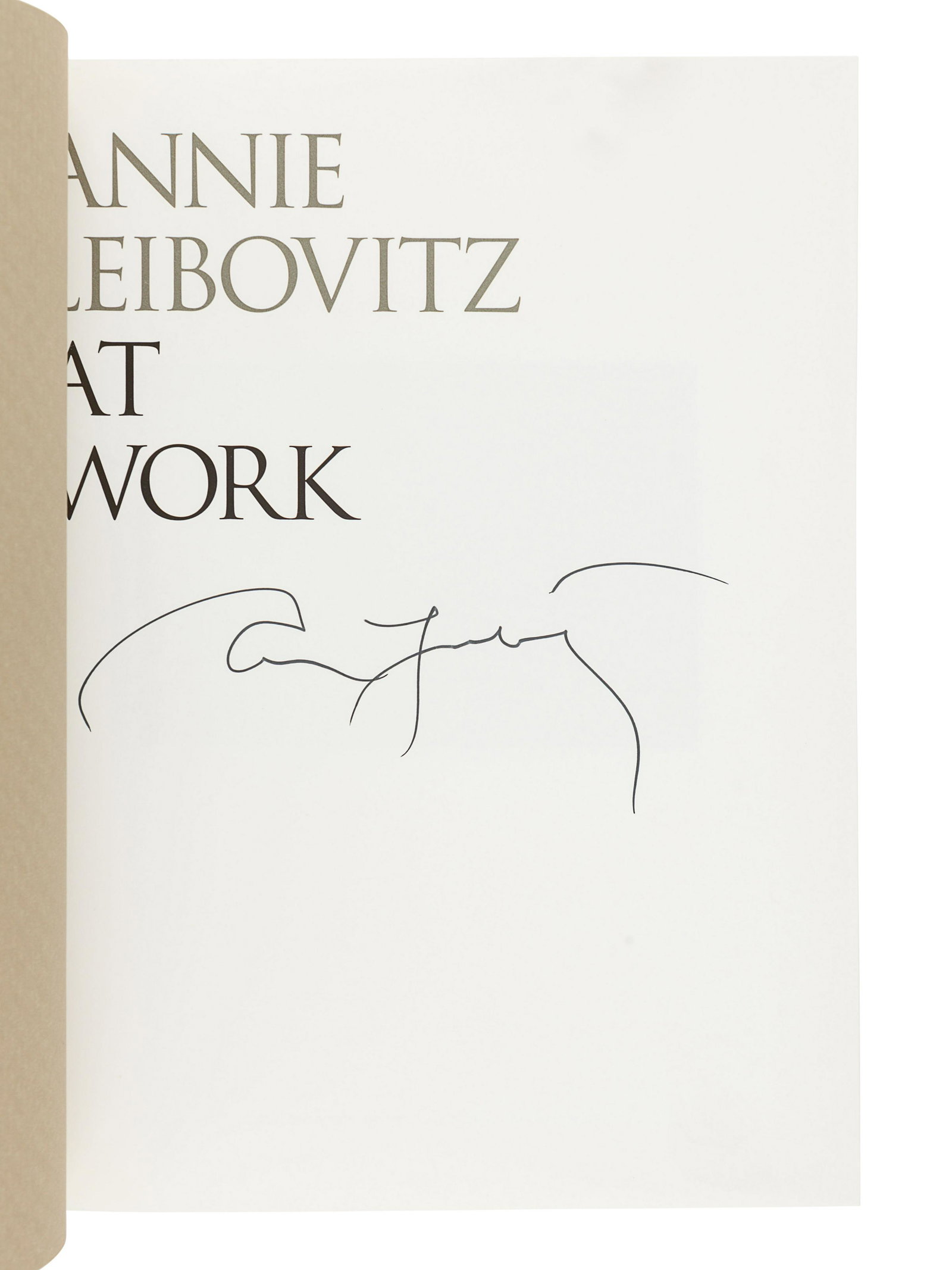 [PHOTOBOOKS]. LEIBOVITZ, Annie (b. 1949). A group of 3: [PHOTOBOOKS]. LEIBOVITZ, Annie (b. 1949). A group of 3 works by Leibovitz, comprising: Annie Leibovitz 1970-1990. New York: Harper Collins, 1991. -- A Photographer's Life 1990-2005. New York: Ra